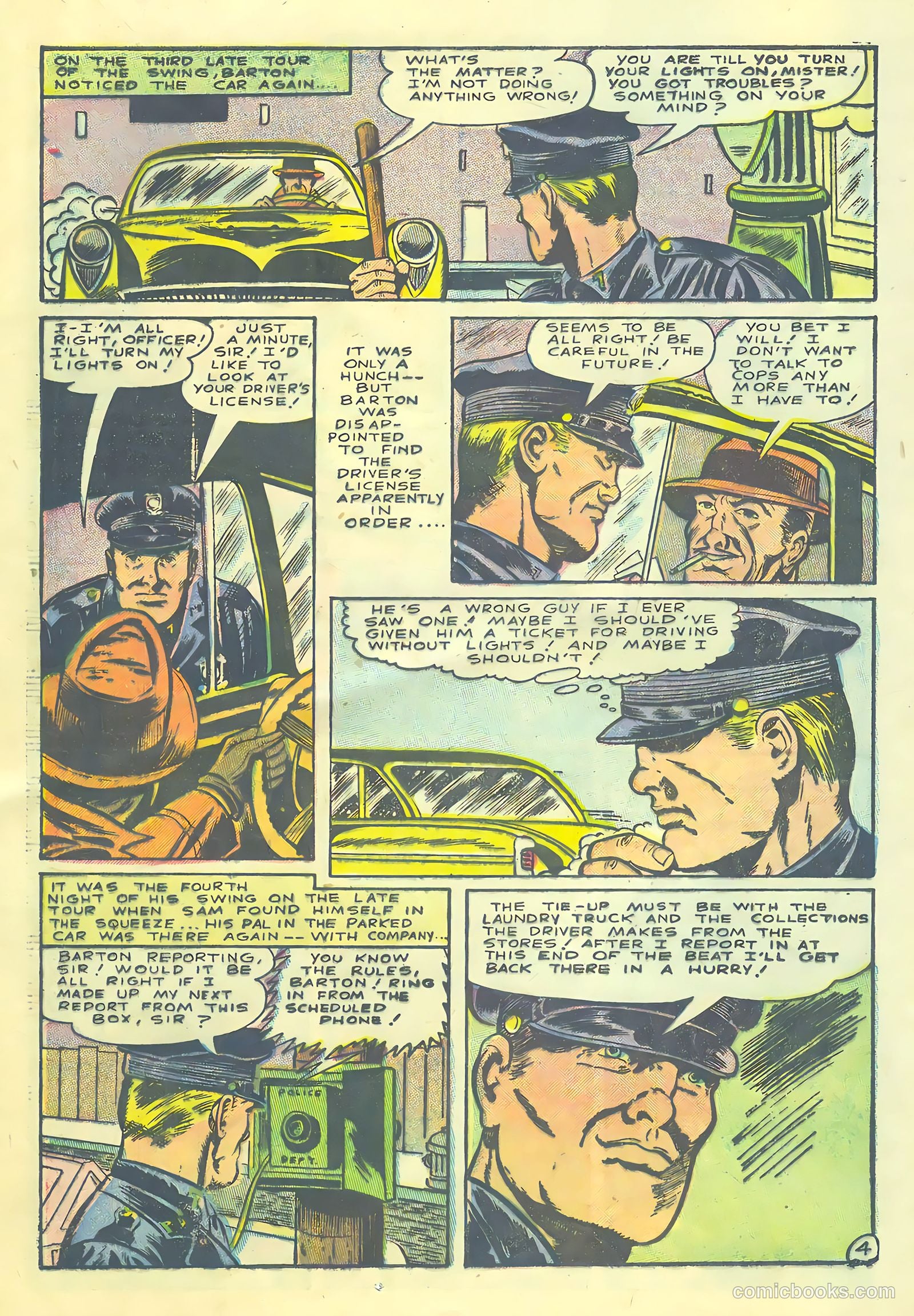 Rookie Cop #28 (1956) — page 24 of 36
