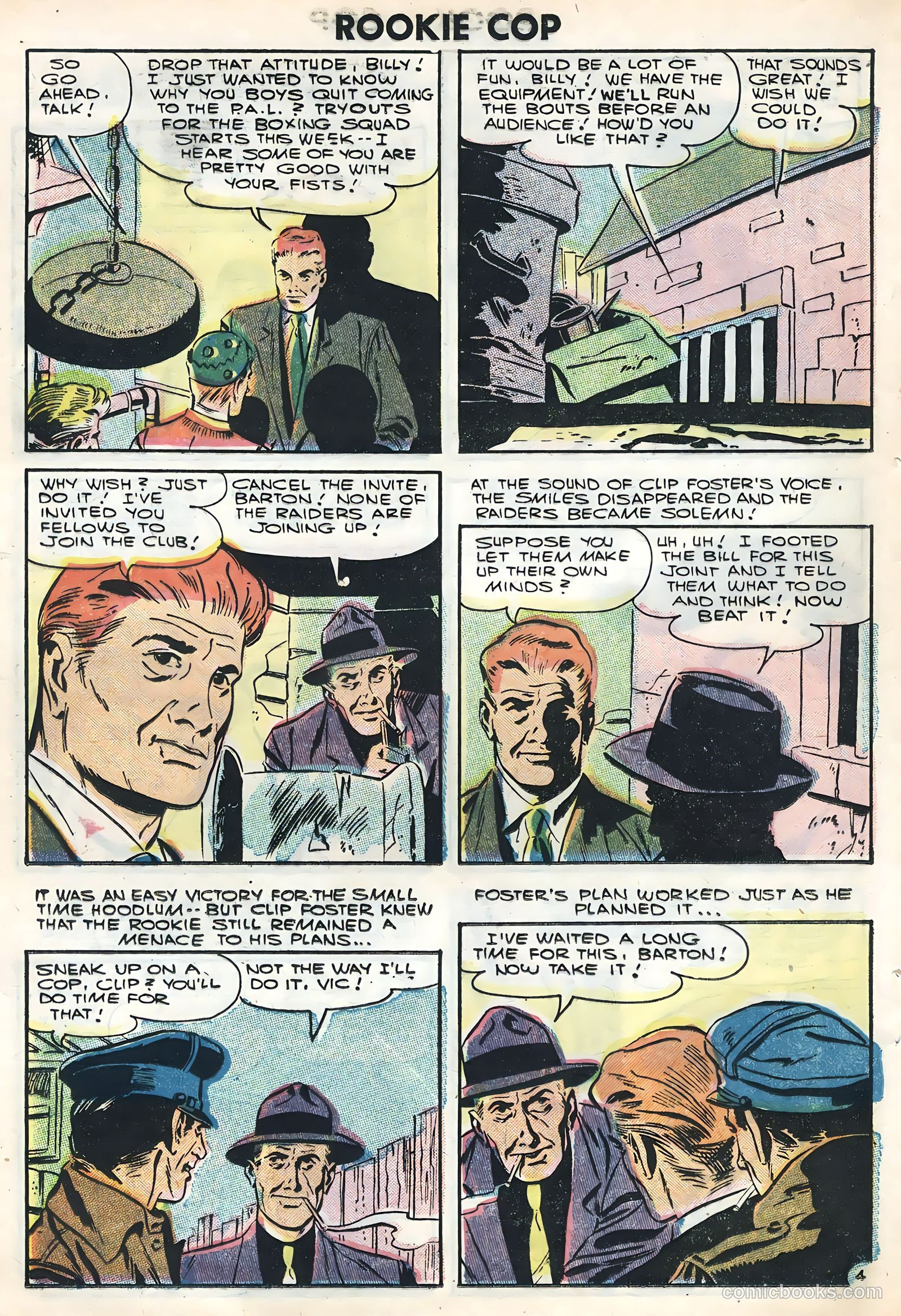 Rookie Cop #29 (1956) — page 12 of 36