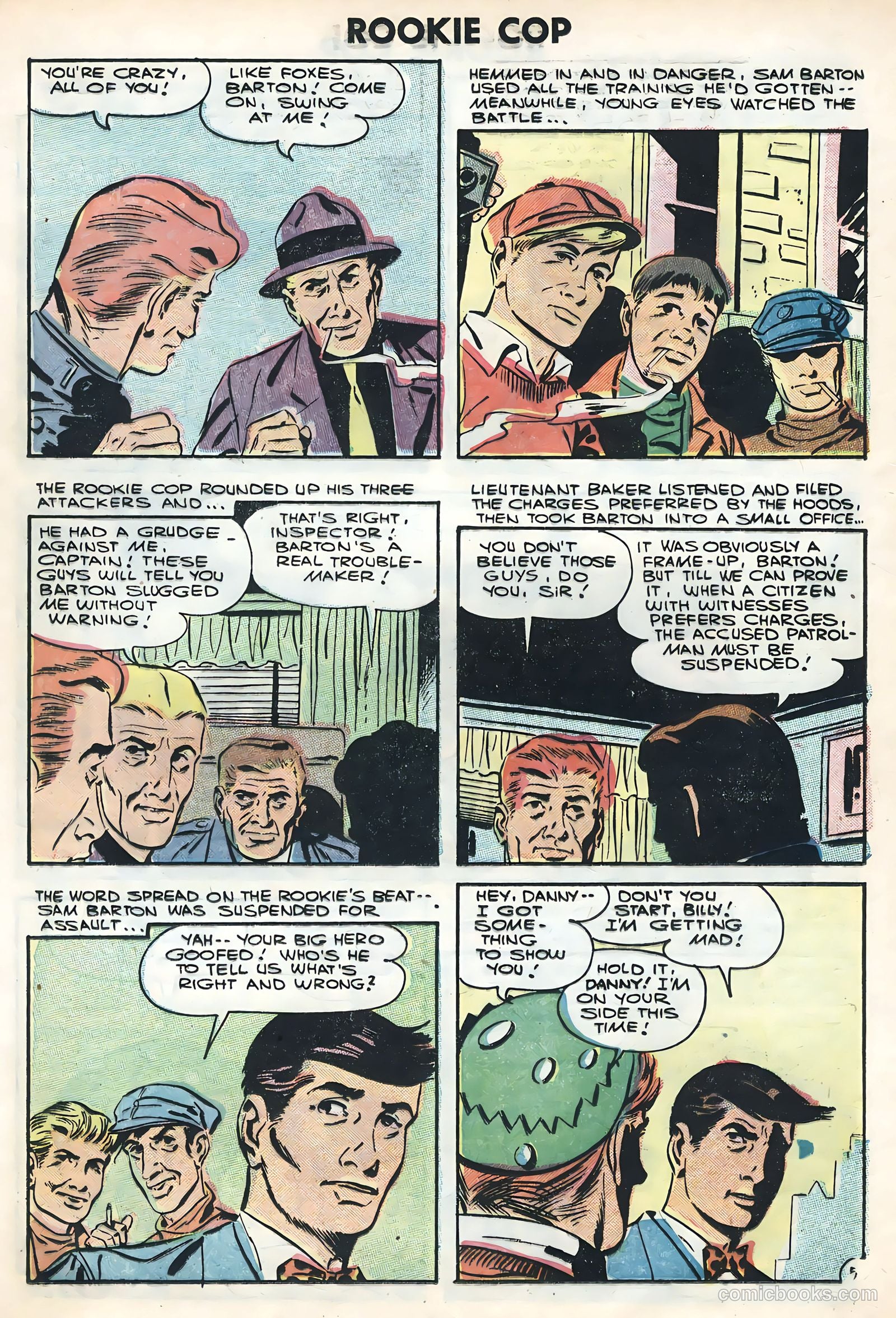 Rookie Cop #29 (1956) — page 13 of 36
