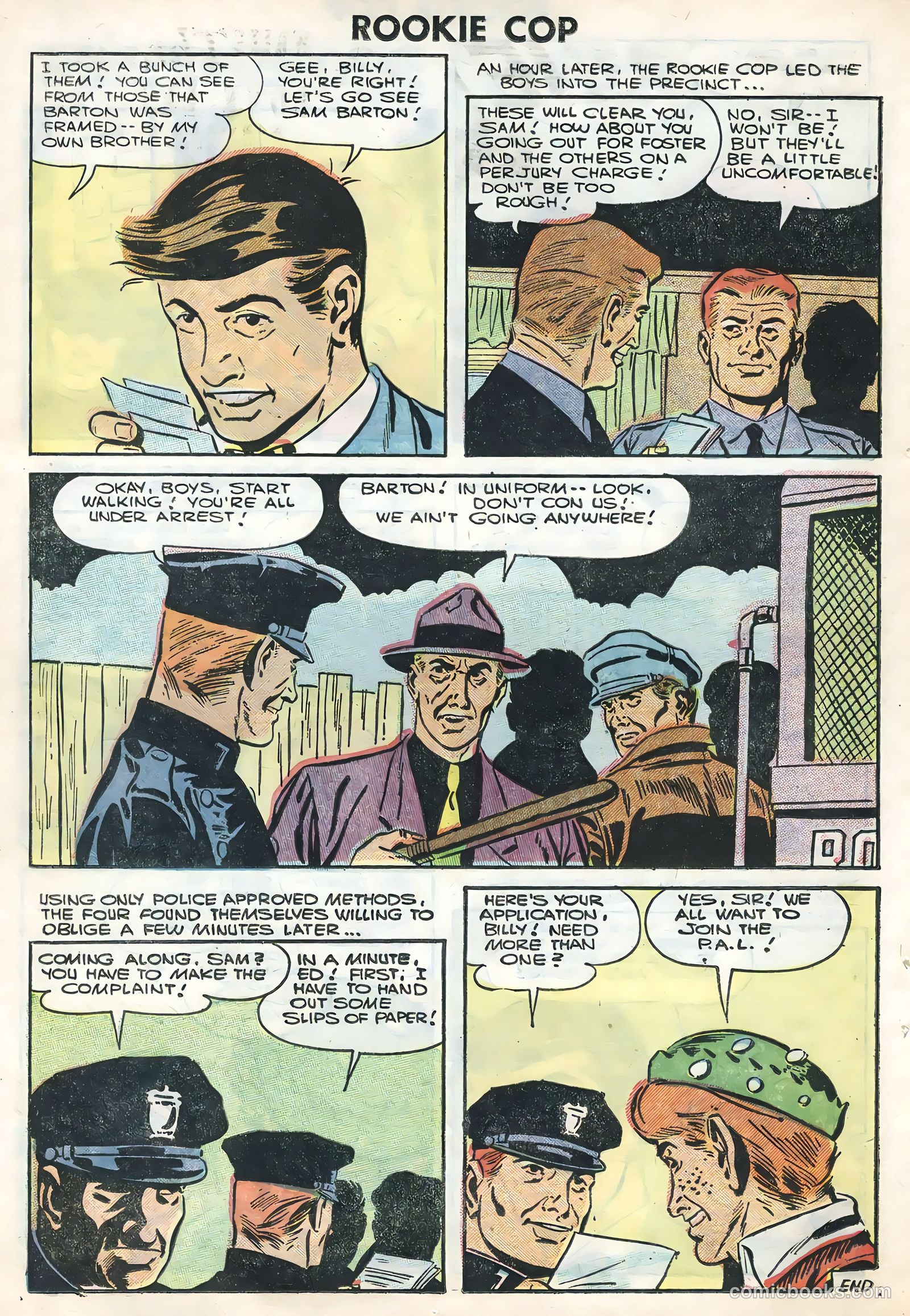 Rookie Cop #29 (1956) — page 14 of 36
