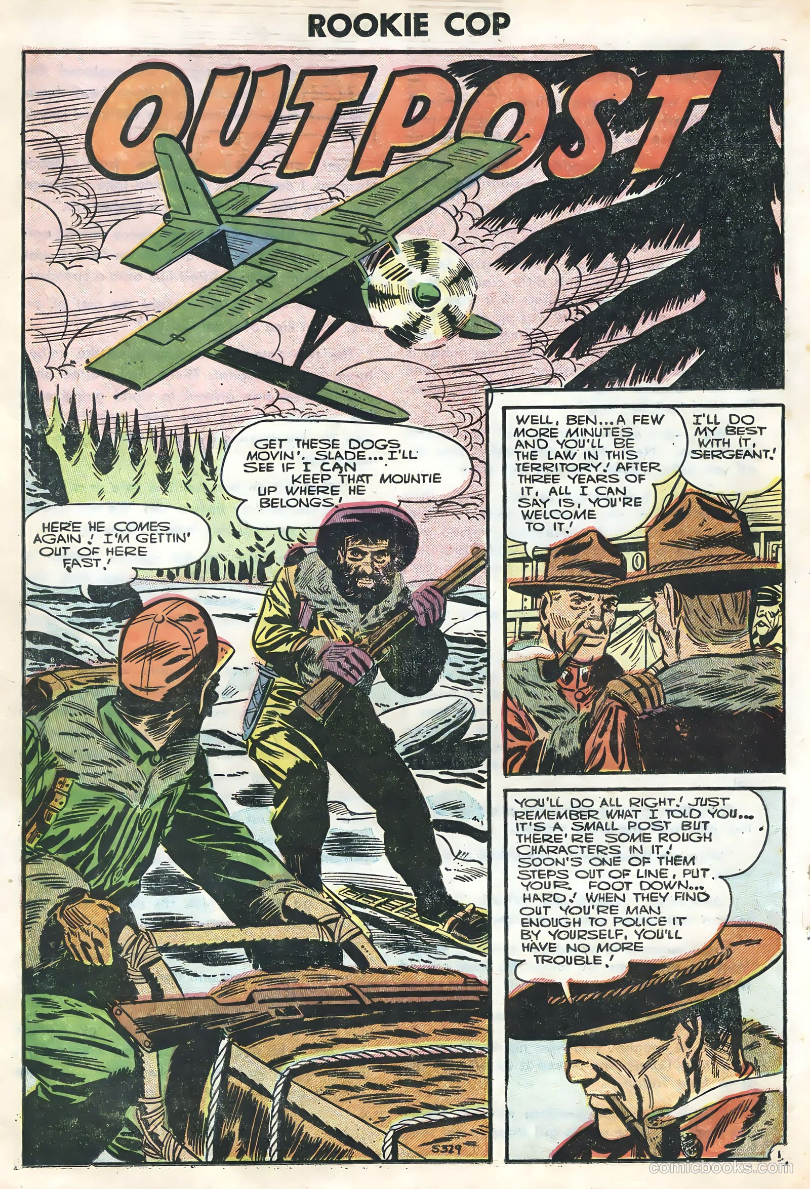 Rookie Cop #29 (1956) — page 18 of 36