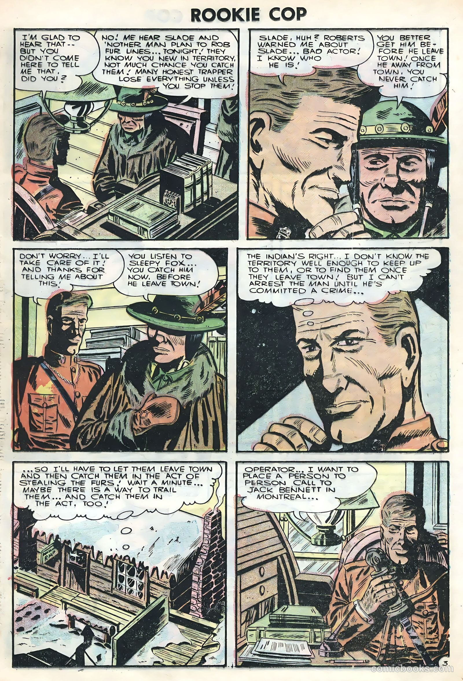 Rookie Cop #29 (1956) — page 20 of 36