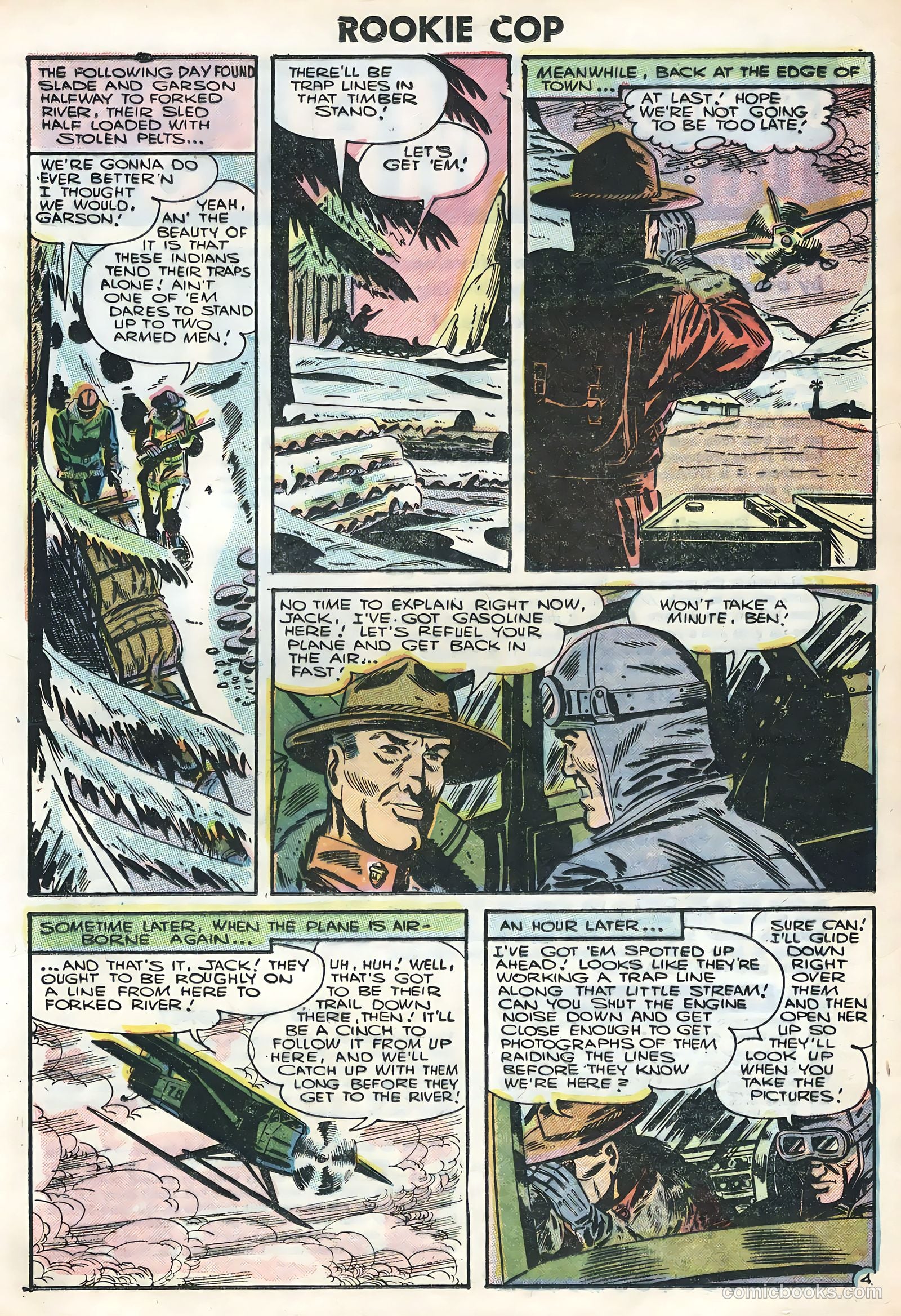 Rookie Cop #29 (1956) — page 21 of 36