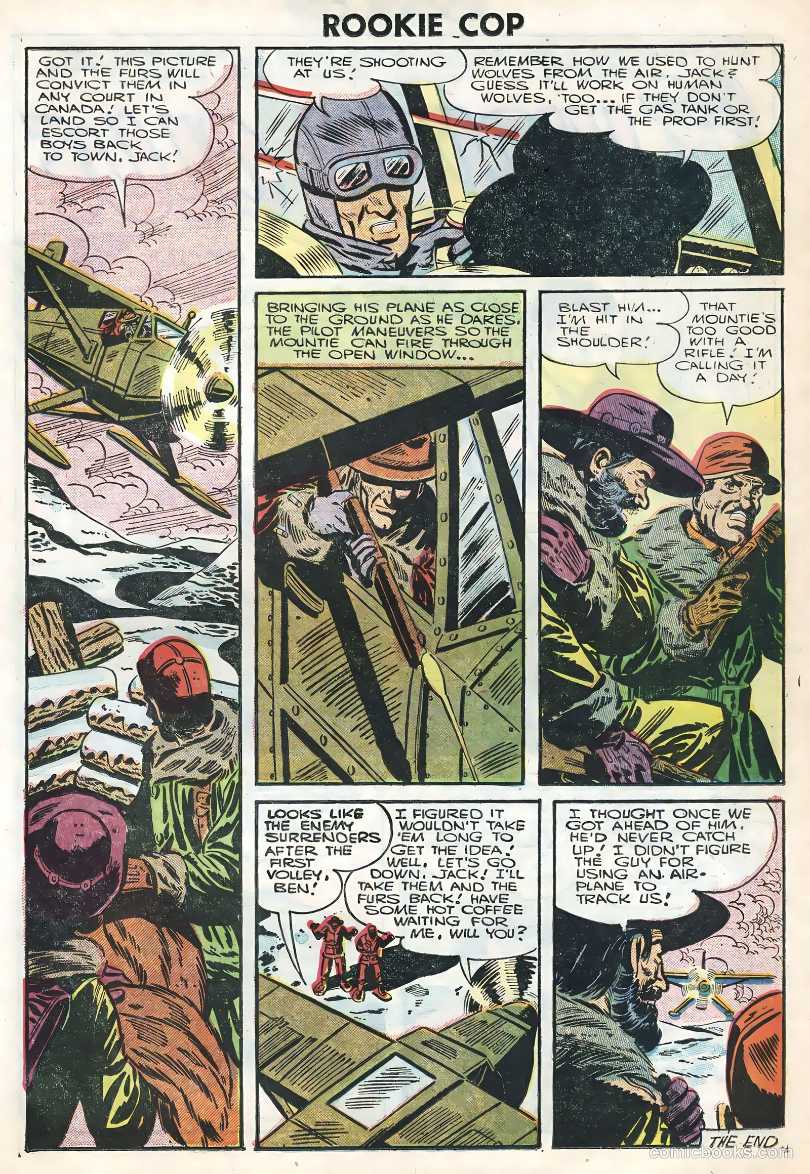 Rookie Cop #29 (1956) — page 23 of 36
