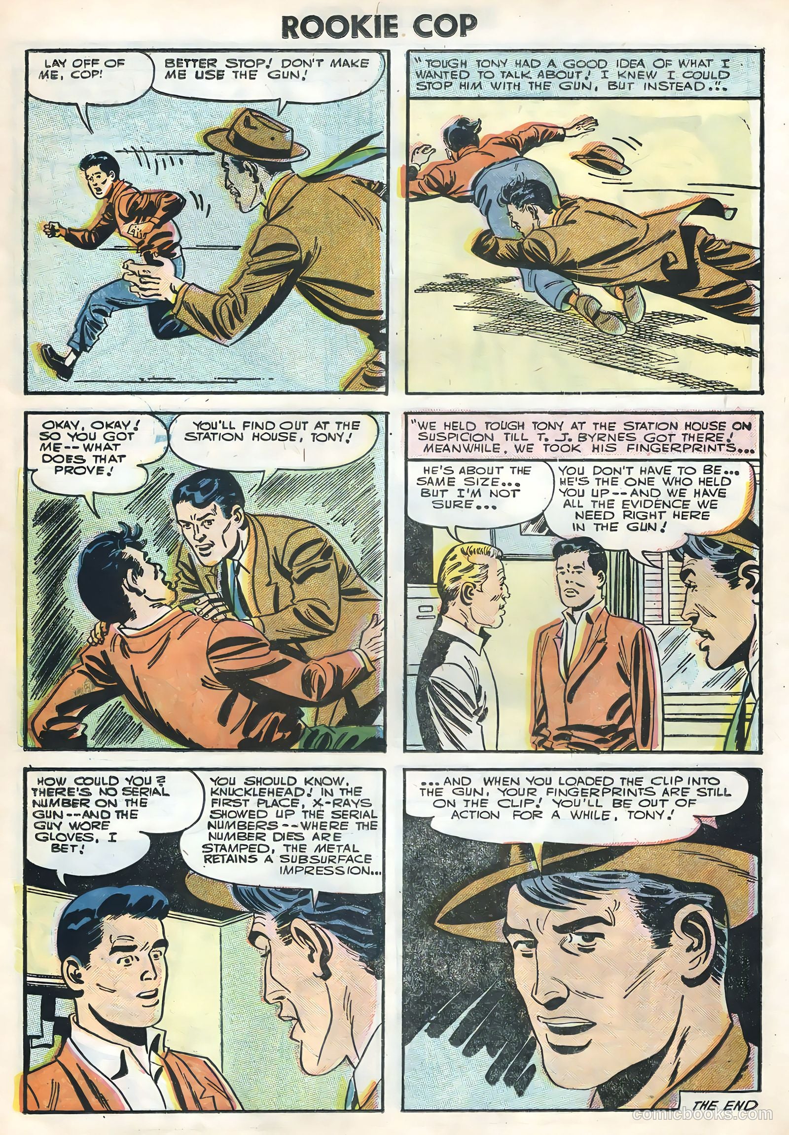 Rookie Cop #29 (1956) — page 26 of 36