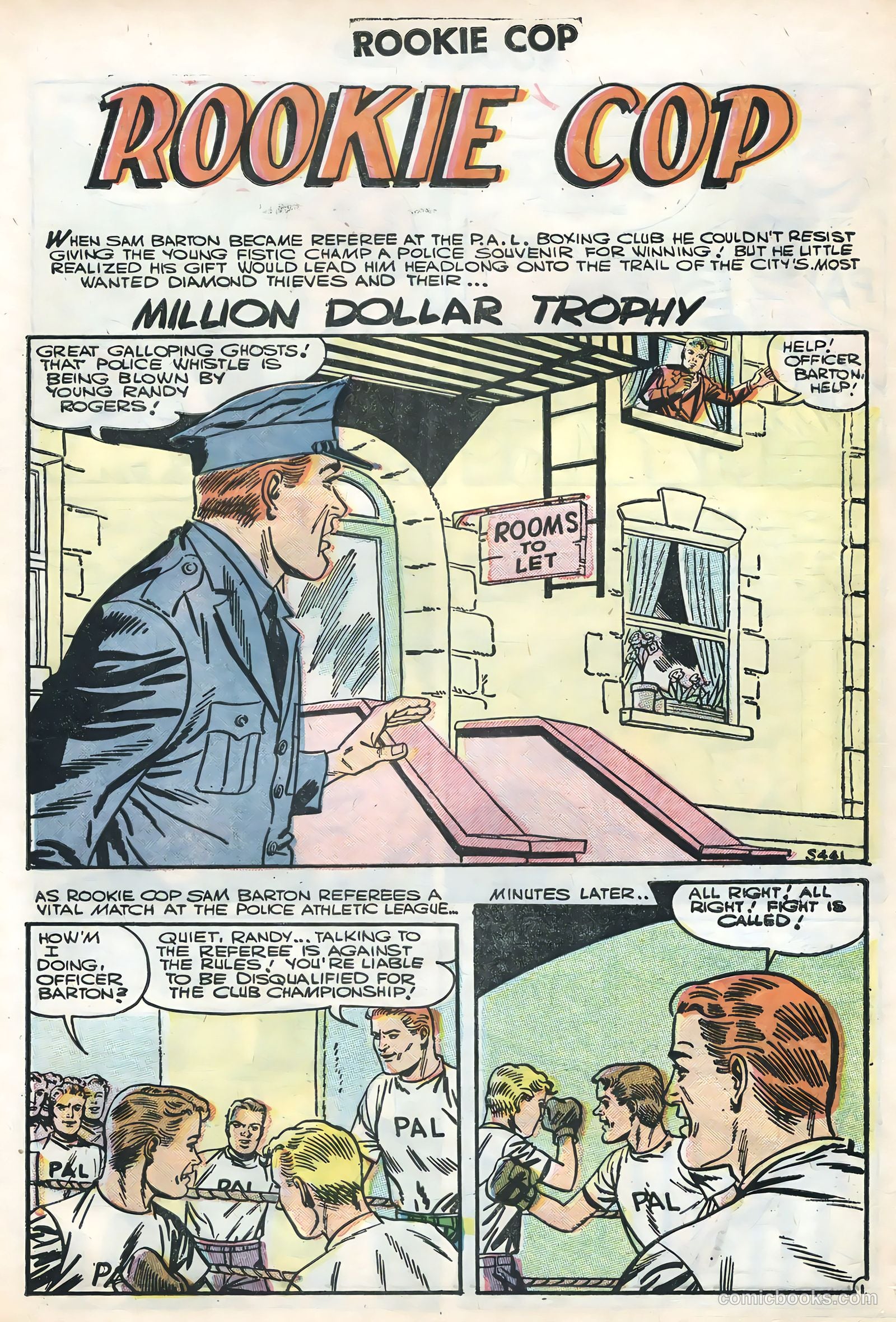 Rookie Cop #29 (1956) — page 27 of 36