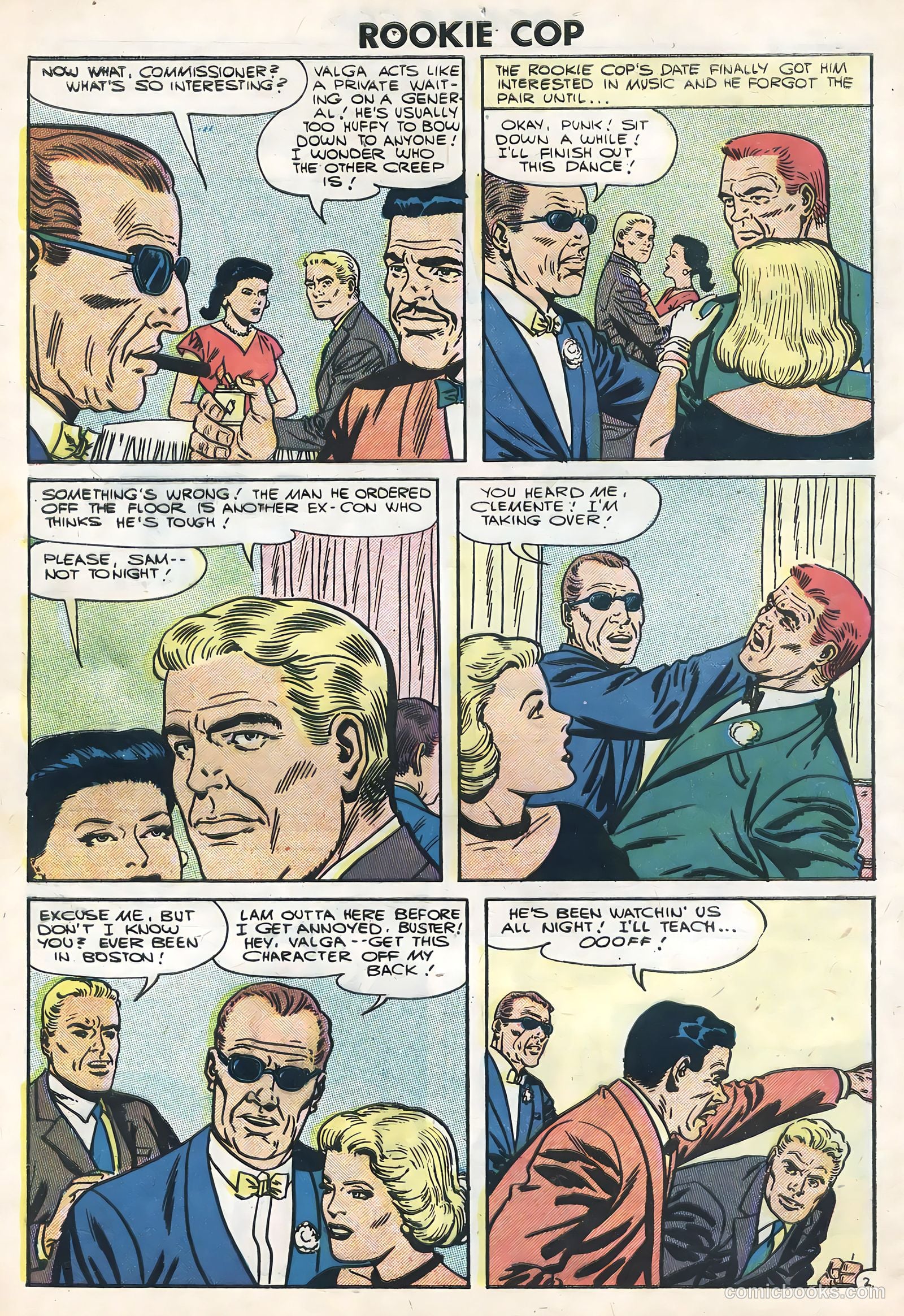 Rookie Cop #30 (1956) — page 4 of 36