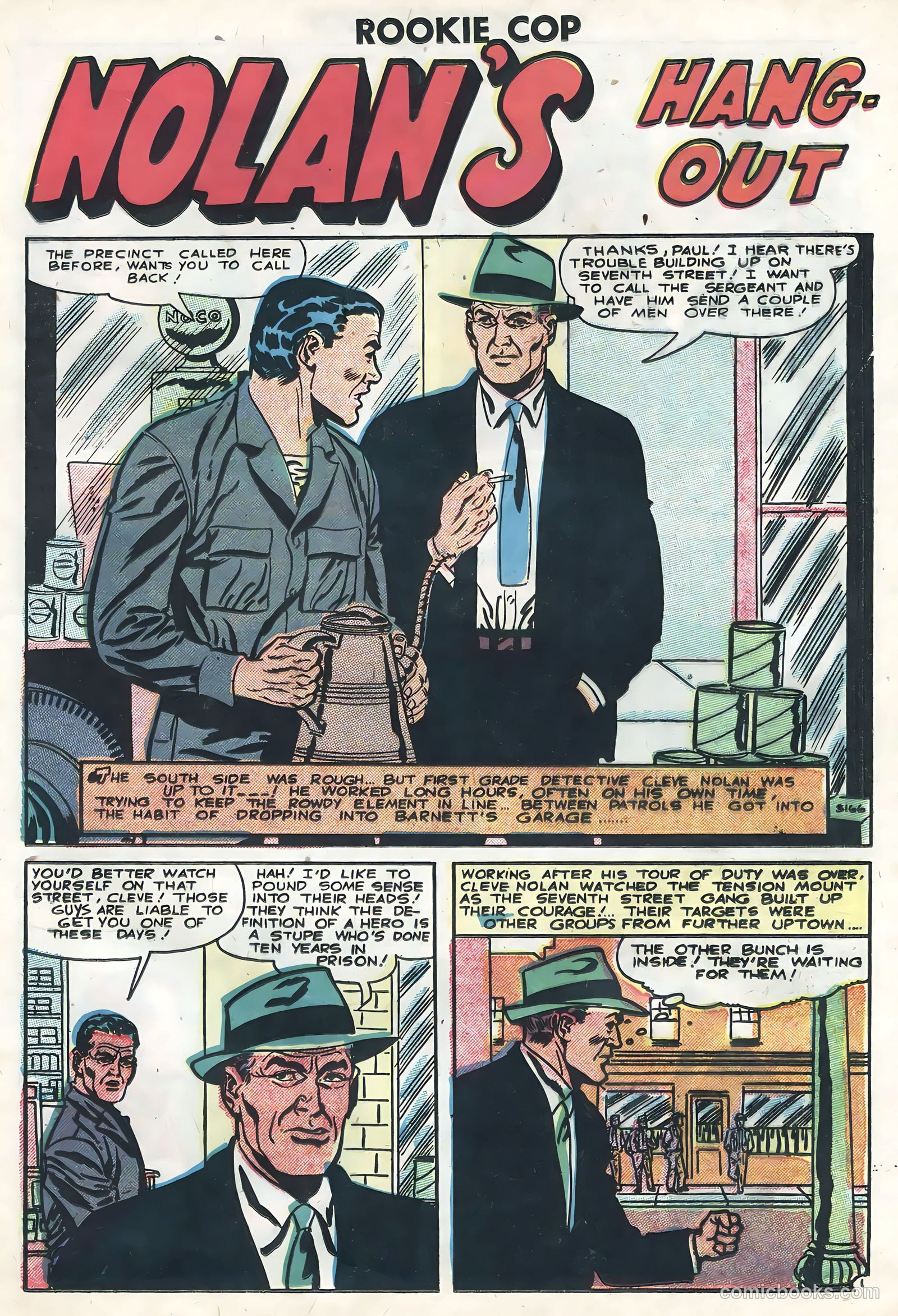 Rookie Cop #30 (1956) — page 25 of 36
