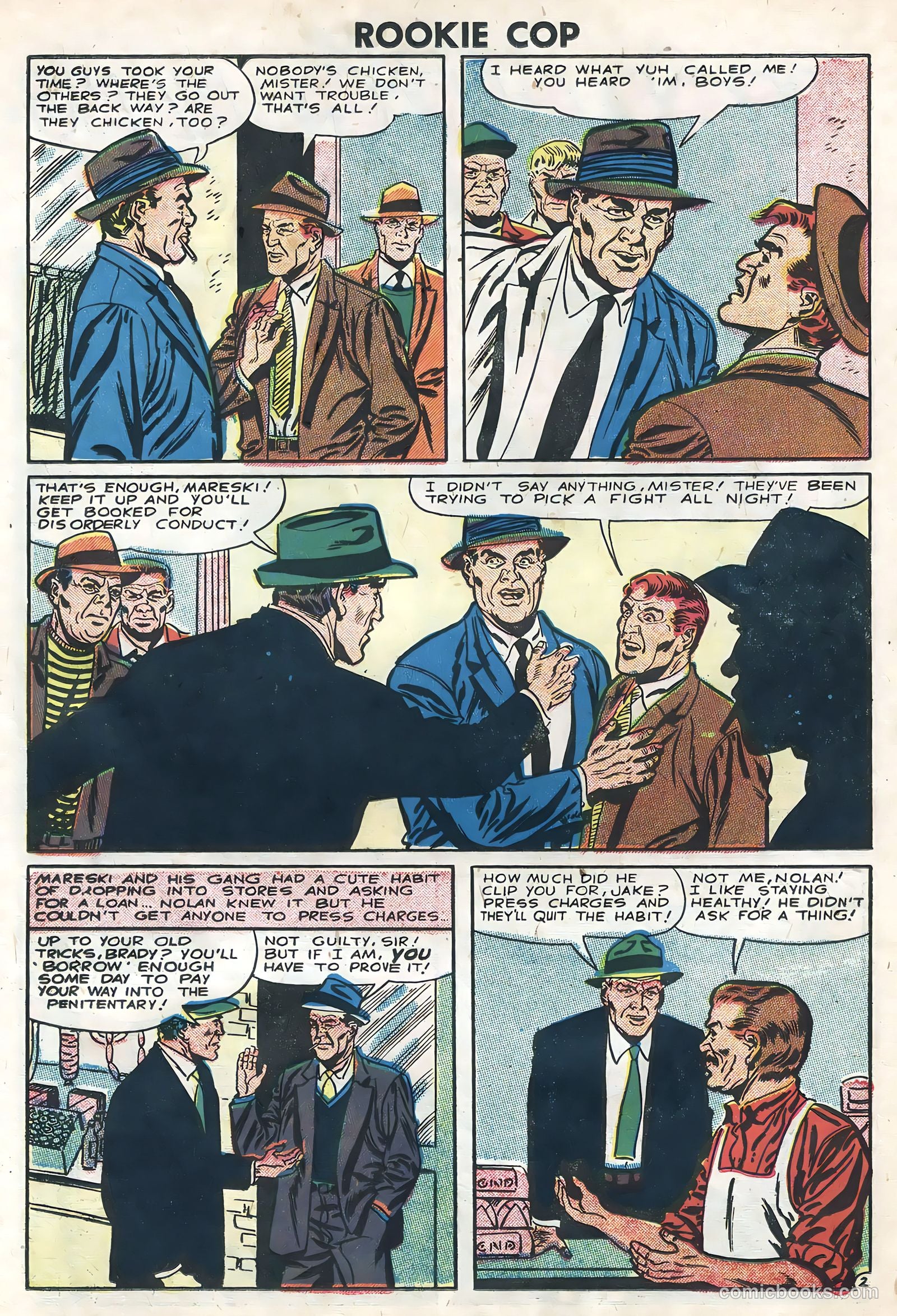 Rookie Cop #30 (1956) — page 26 of 36