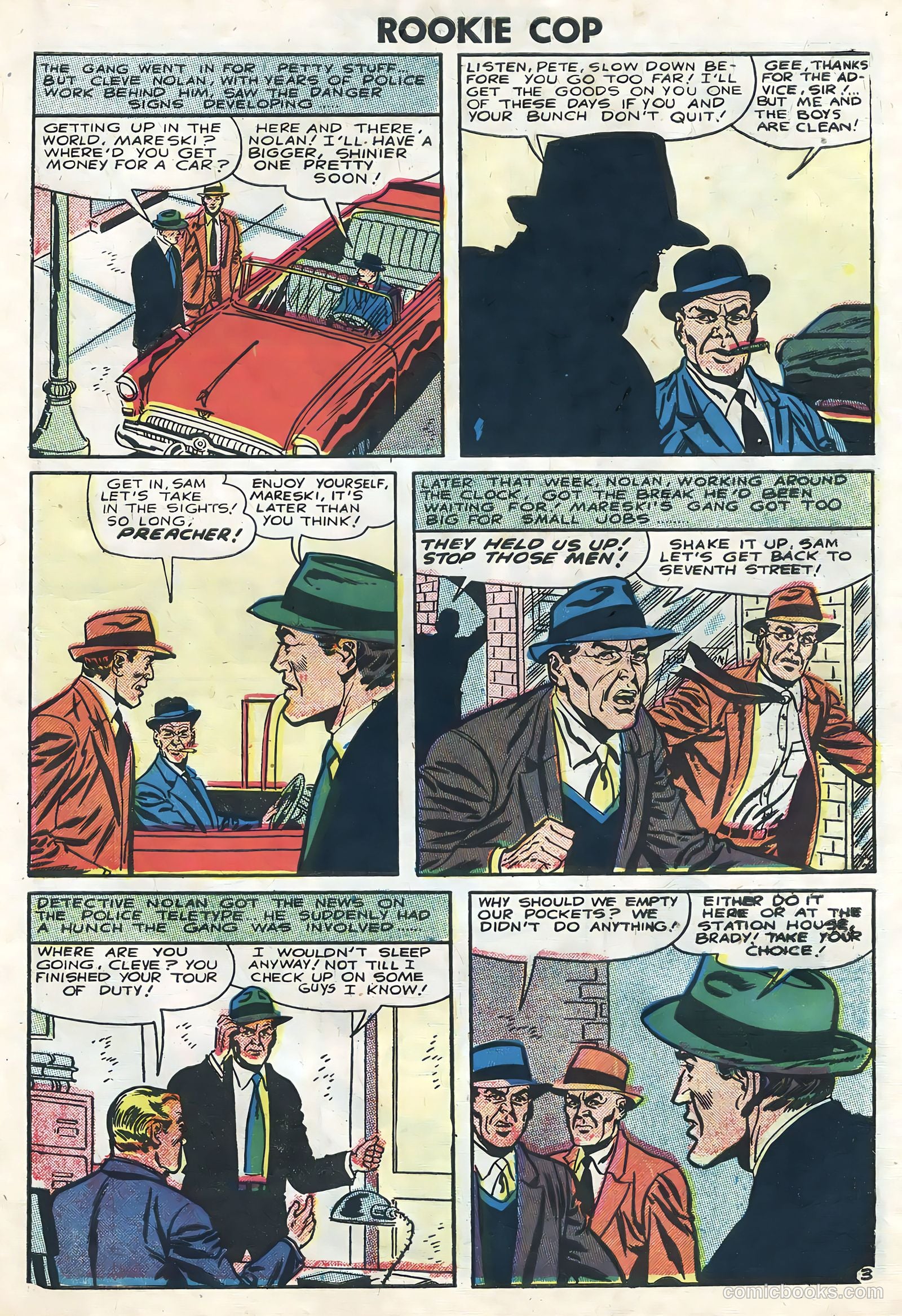 Rookie Cop #30 (1956) — page 27 of 36