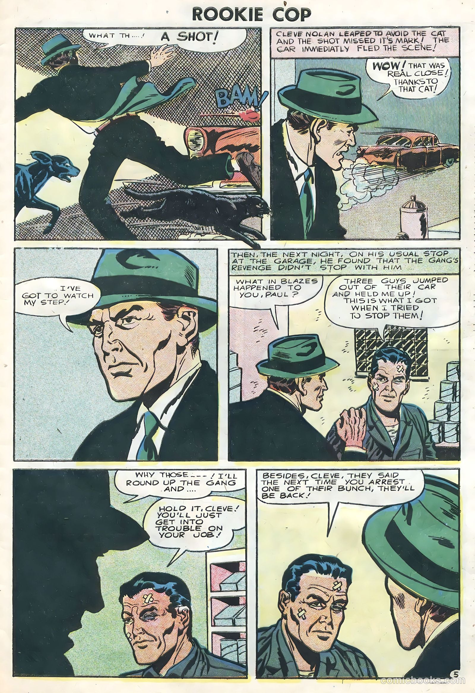 Rookie Cop #30 (1956) — page 29 of 36