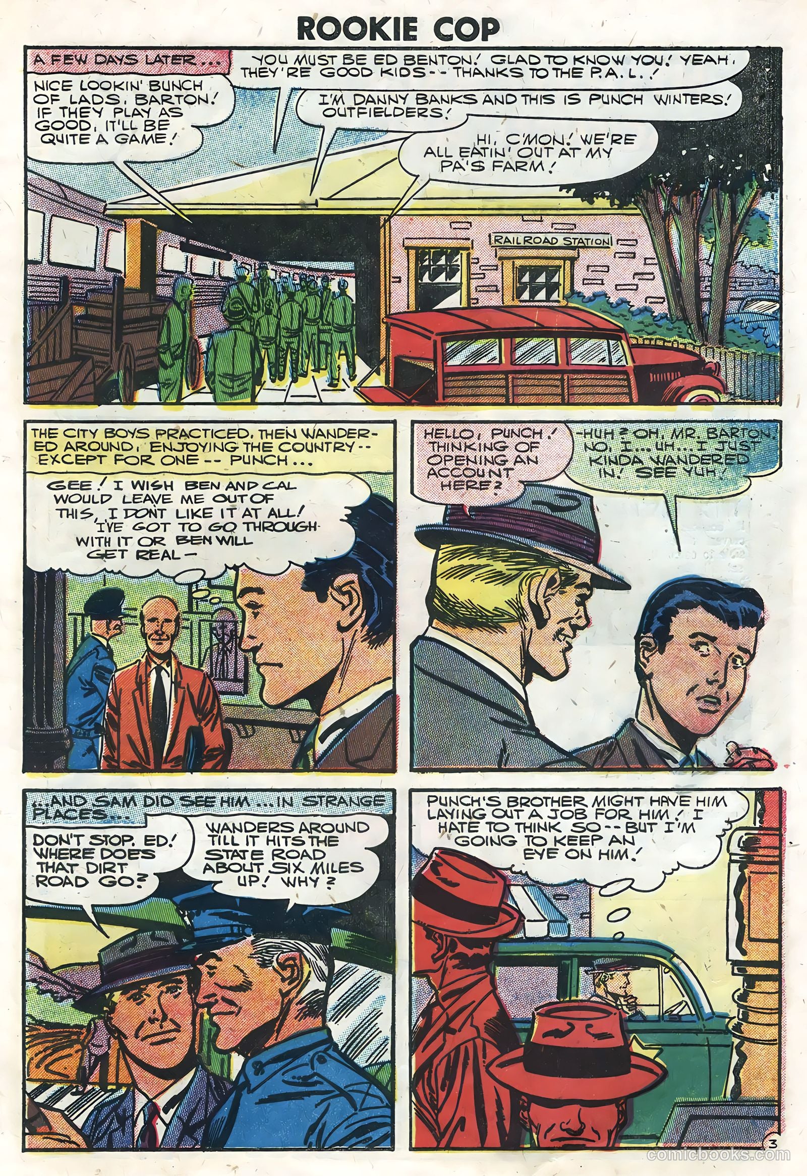Rookie Cop #31 (1957) — page 5 of 36