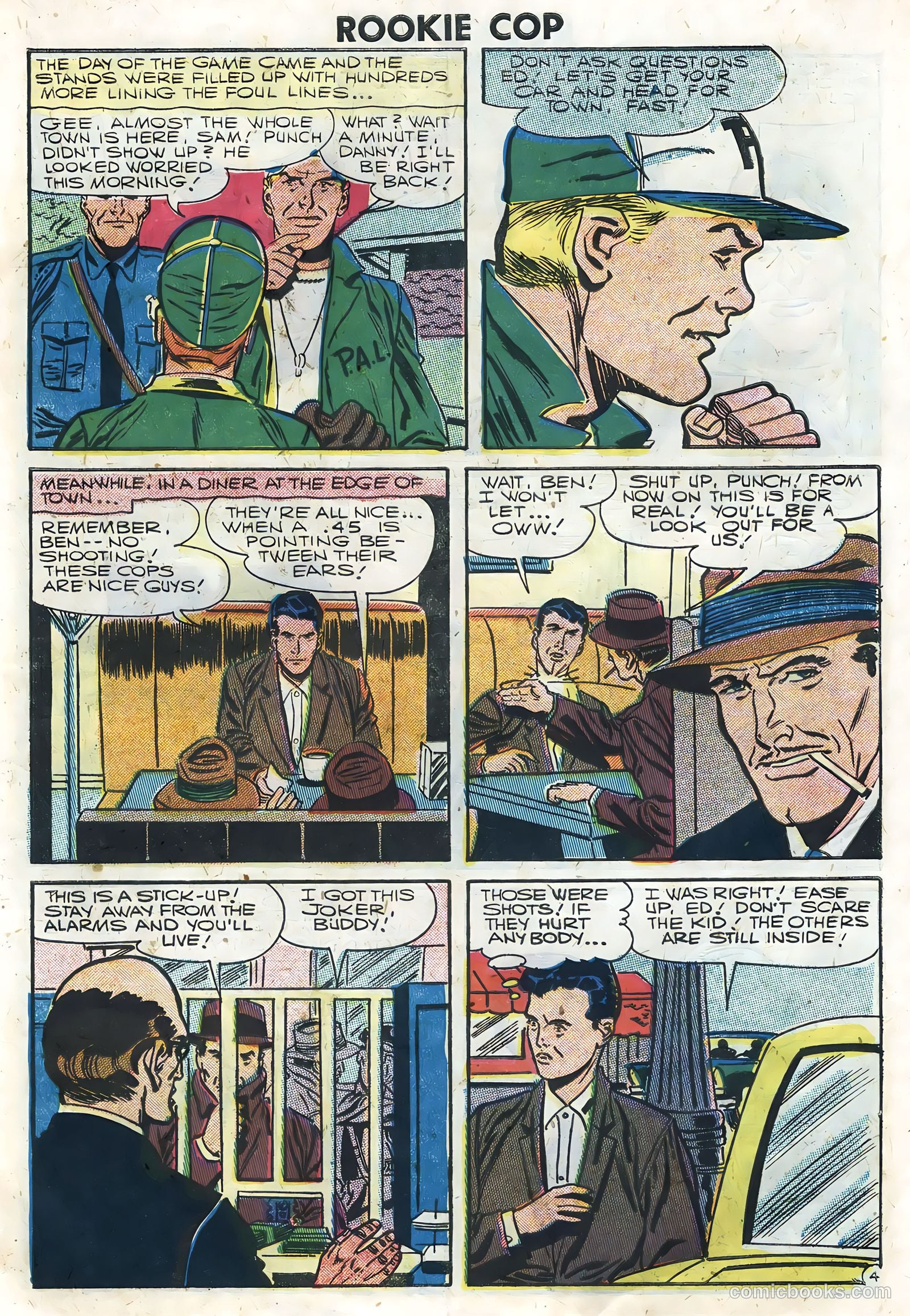 Rookie Cop #31 (1957) — page 7 of 36