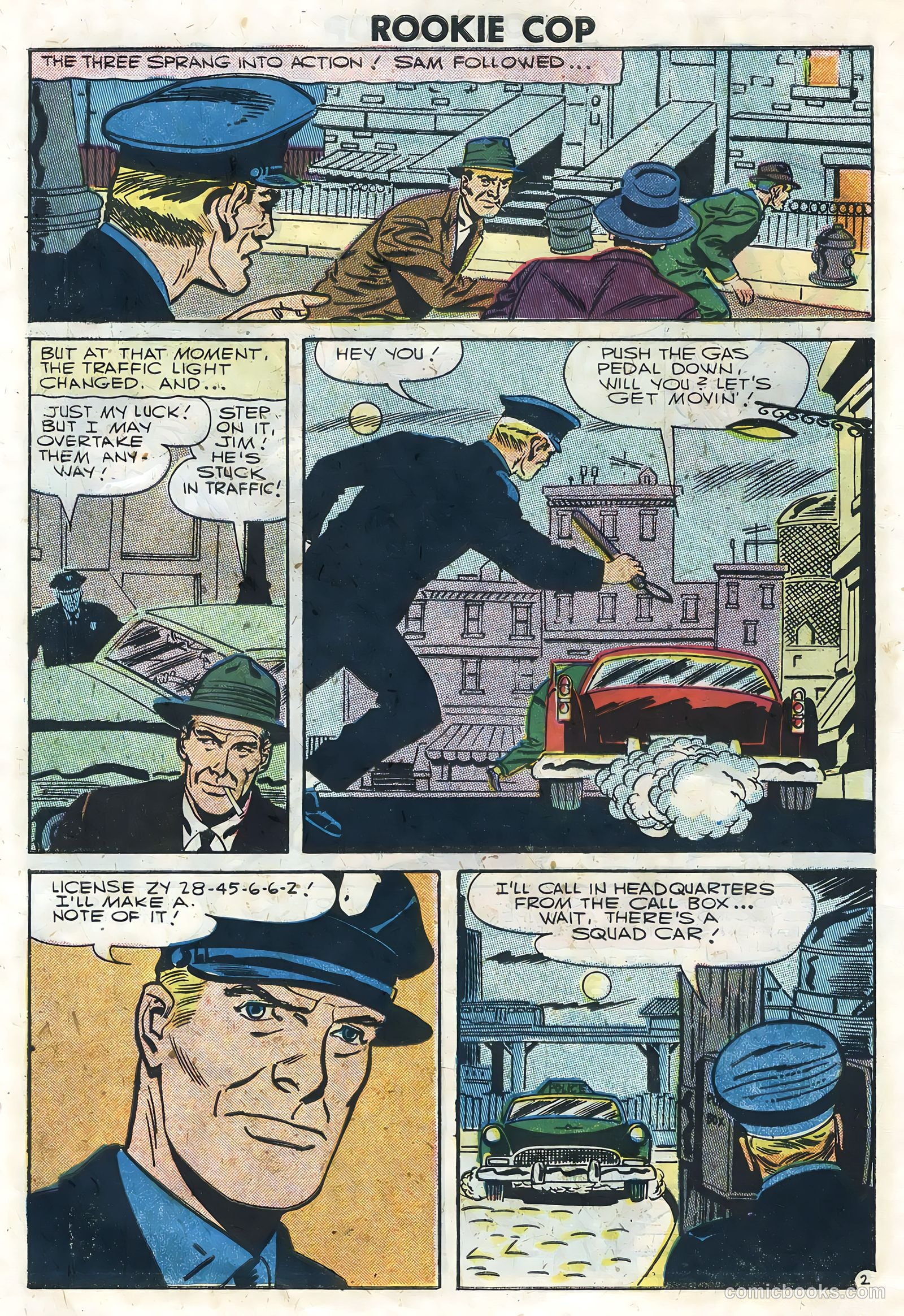 Rookie Cop #31 (1957) — page 10 of 36
