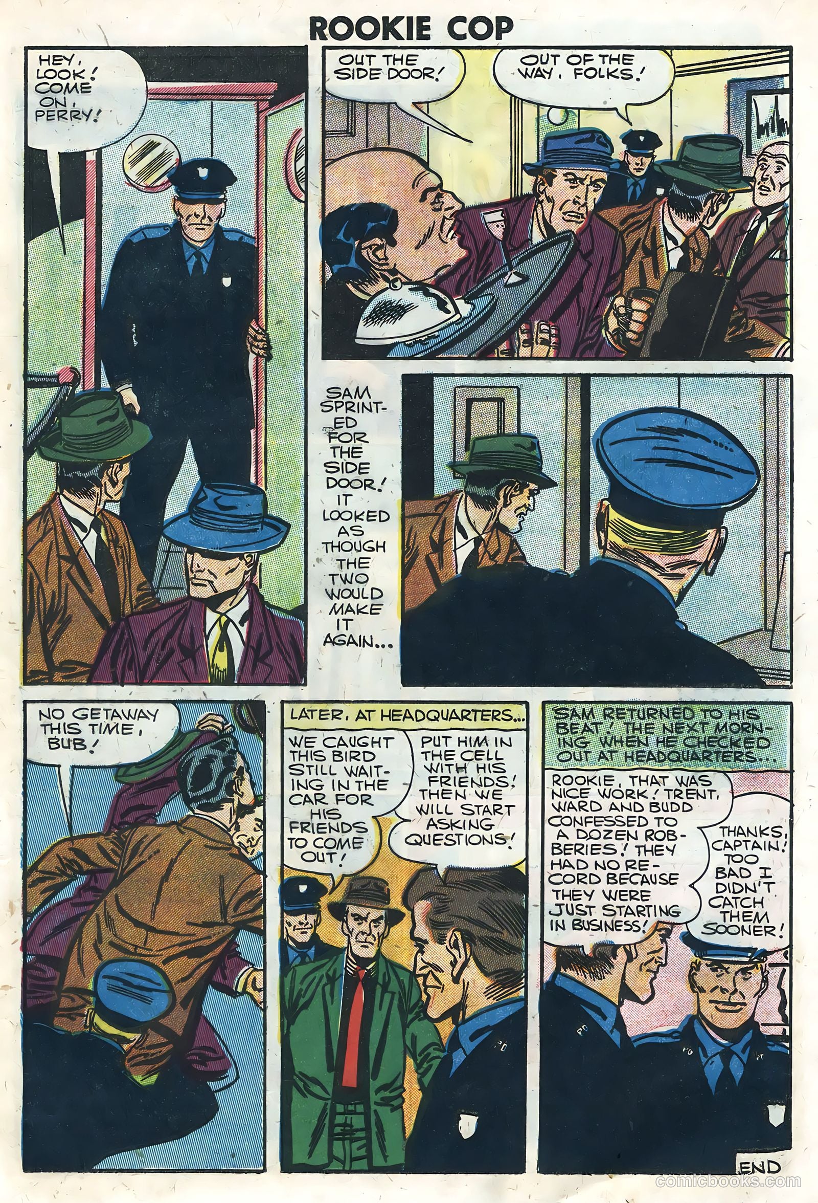 Rookie Cop #31 (1957) — page 13 of 36