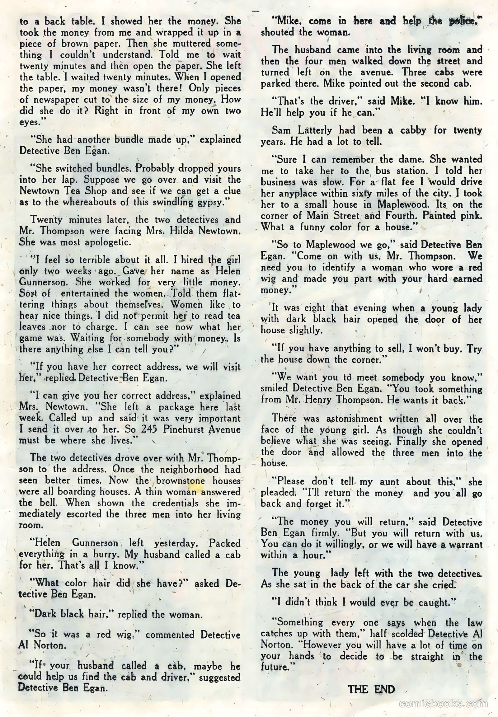 Rookie Cop #31 (1957) — page 17 of 36