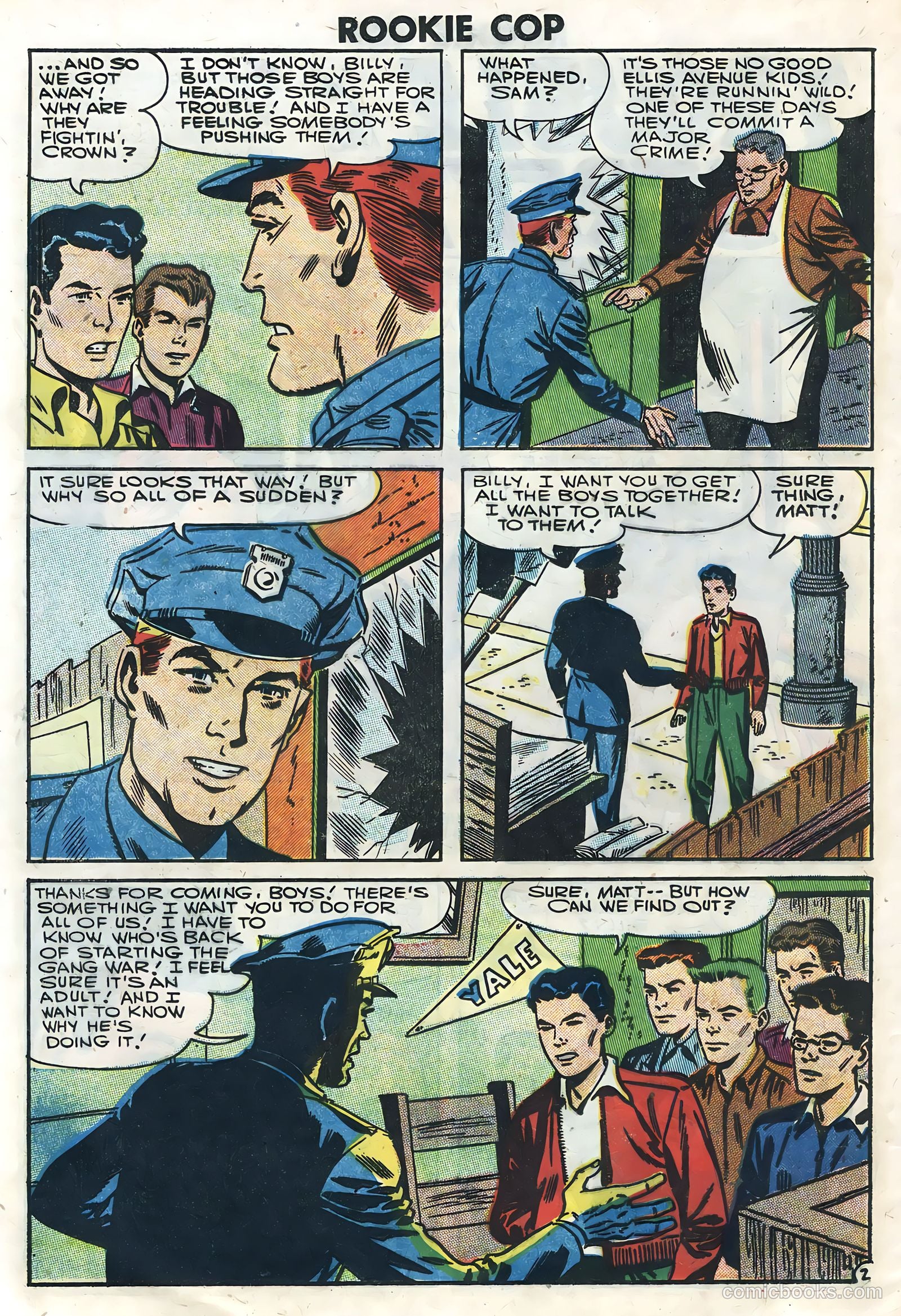 Rookie Cop #31 (1957) — page 24 of 36