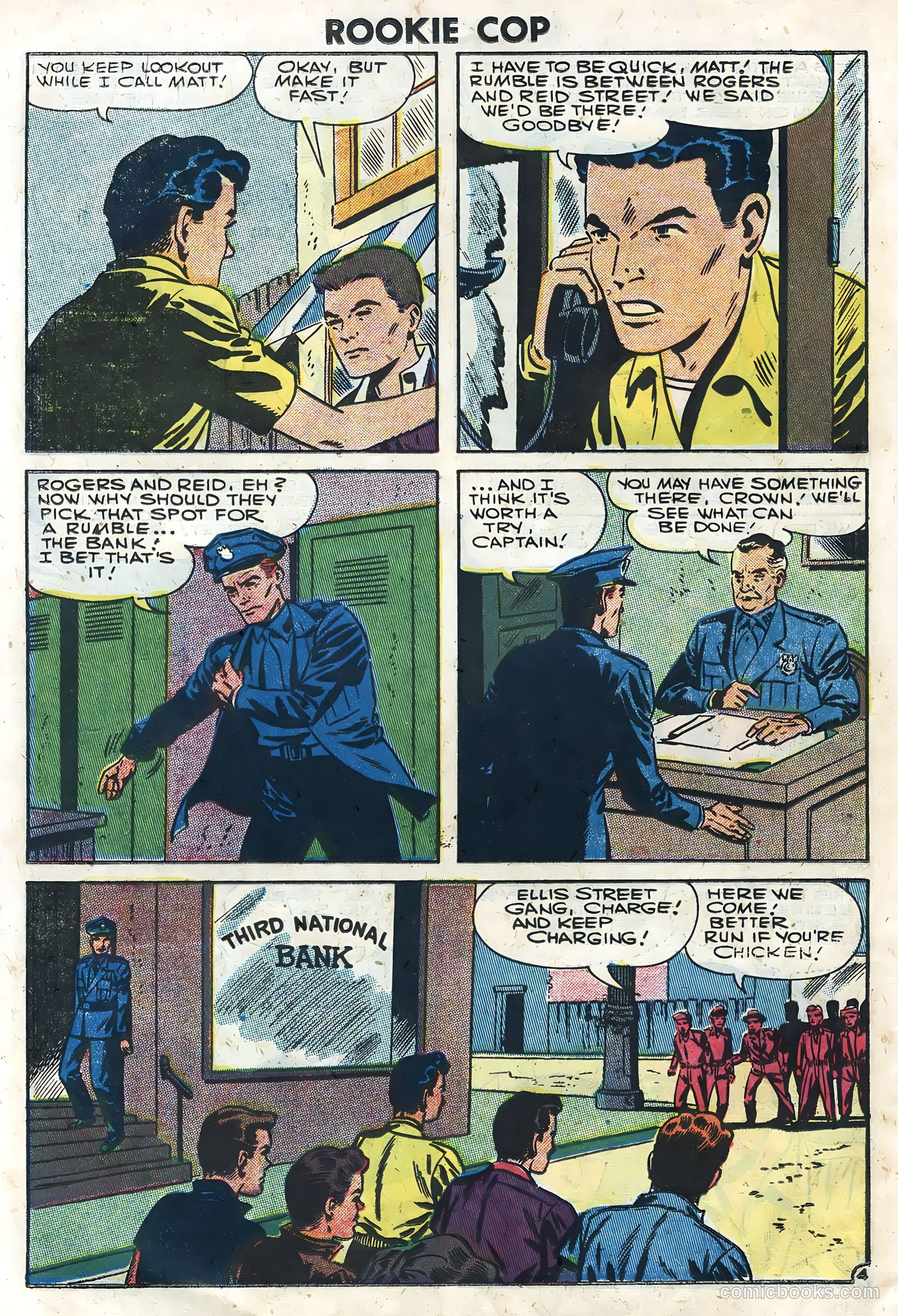 Rookie Cop #31 (1957) — page 26 of 36
