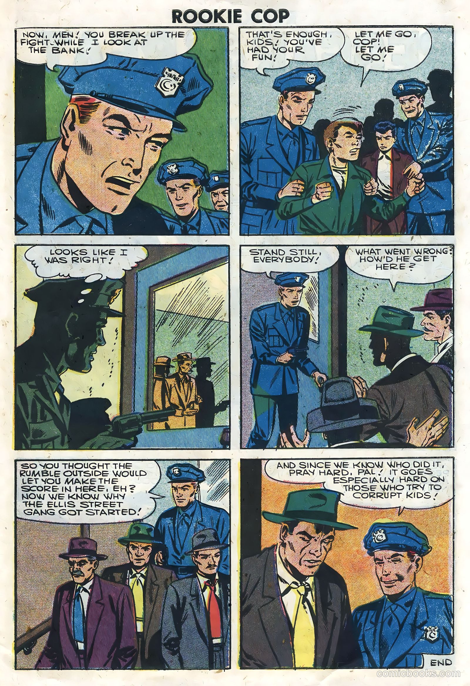 Rookie Cop #31 (1957) — page 27 of 36