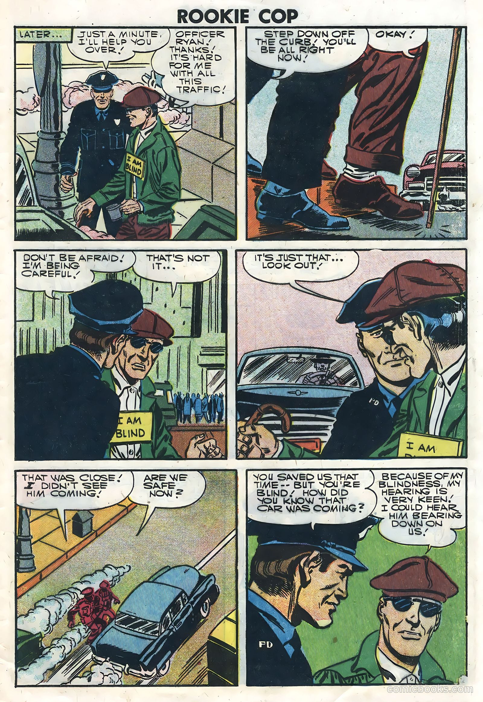 Rookie Cop #31 (1957) — page 29 of 36