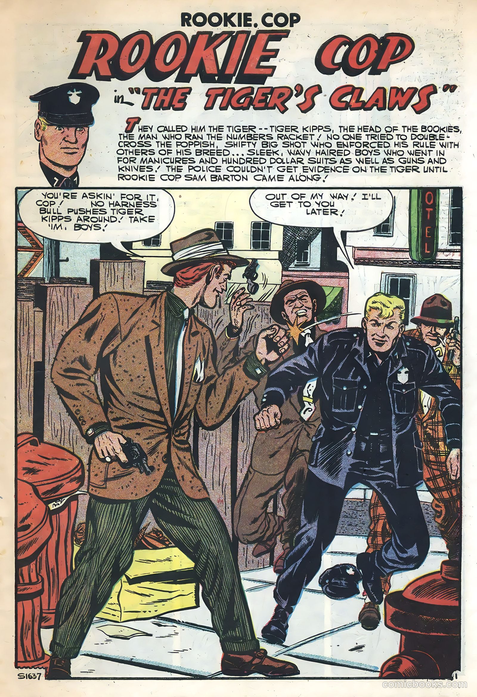 Rookie Cop #32 (1957) — page 3 of 36