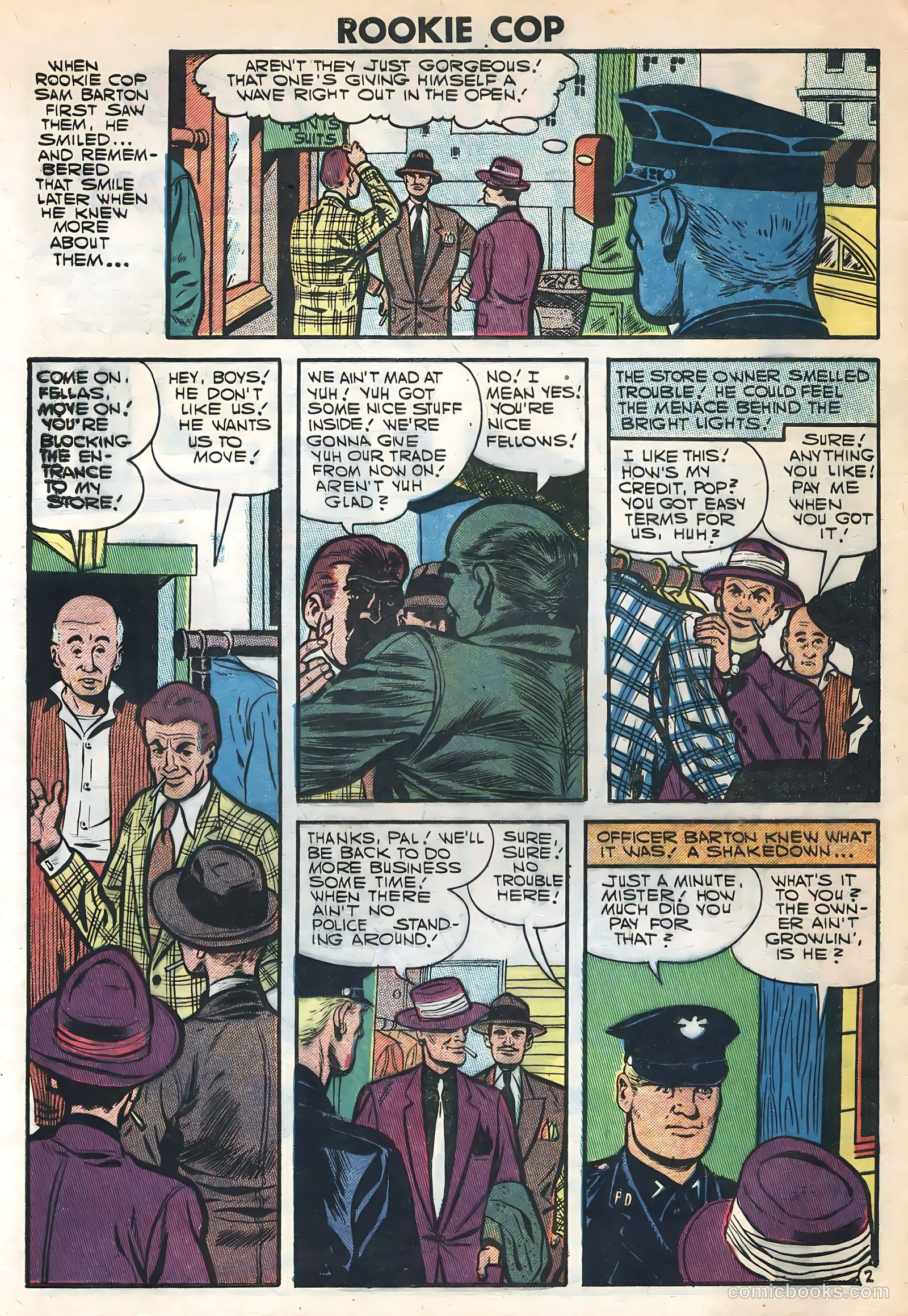 Rookie Cop #32 (1957) — page 4 of 36