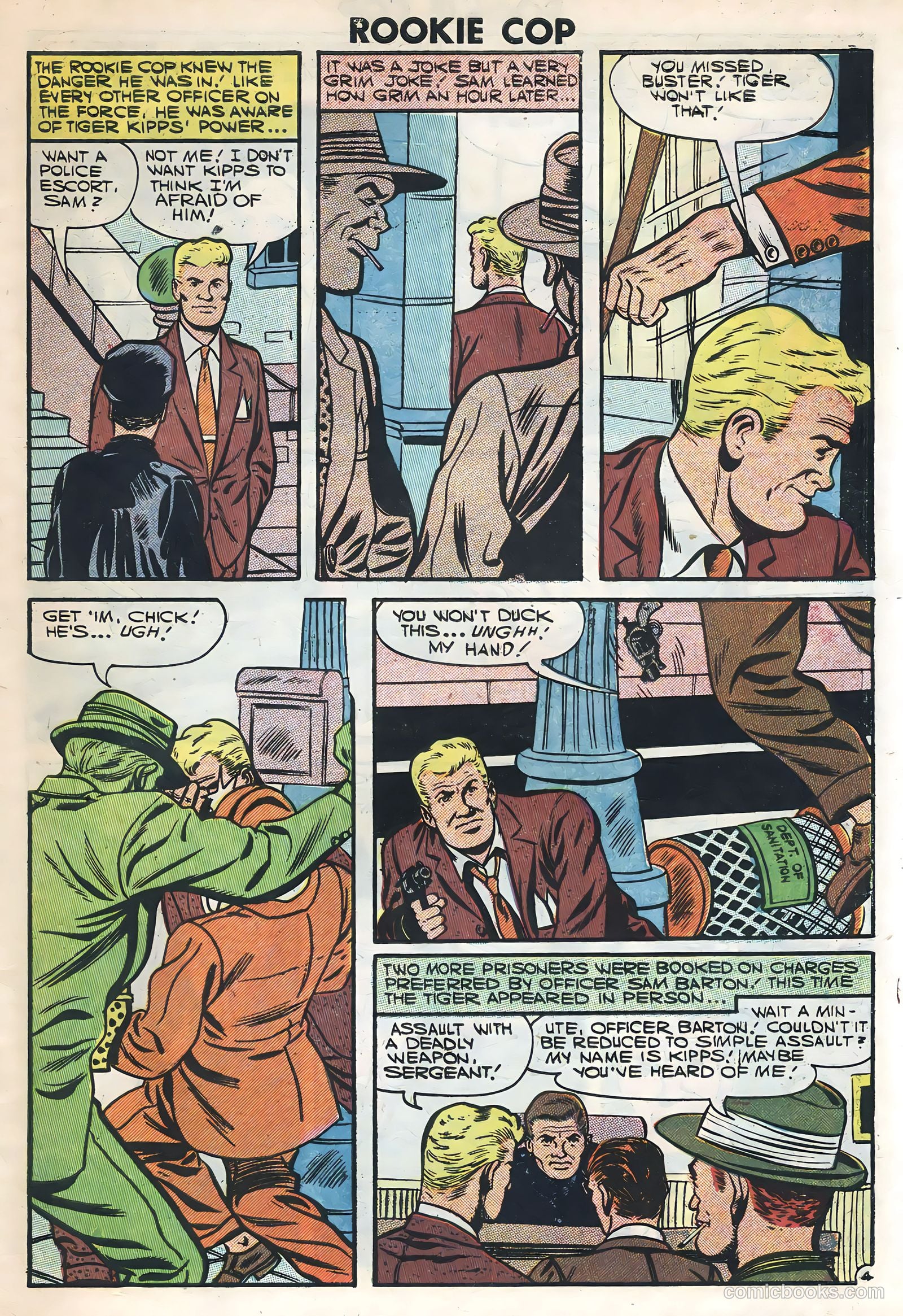 Rookie Cop #32 (1957) — page 7 of 36
