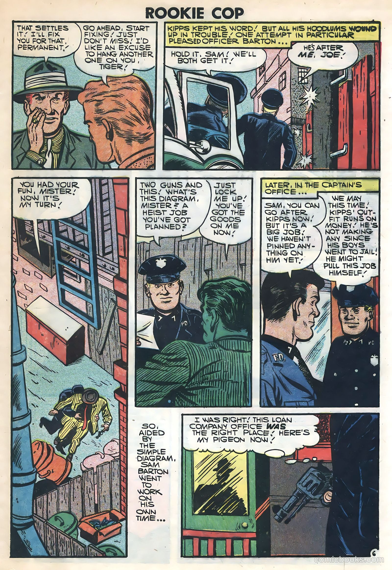 Rookie Cop #32 (1957) — page 9 of 36