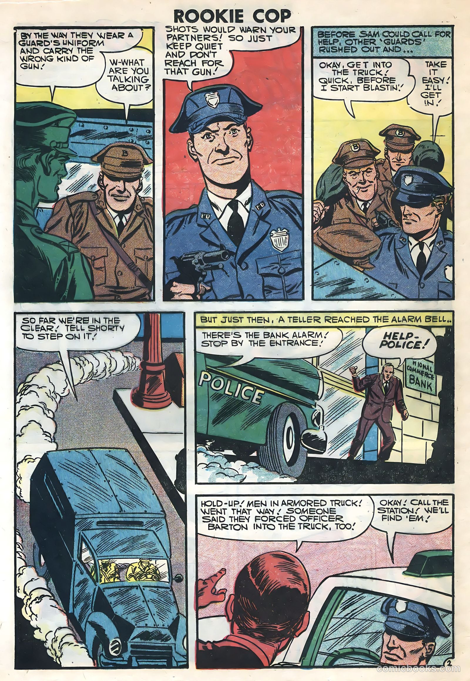 Rookie Cop #32 (1957) — page 12 of 36