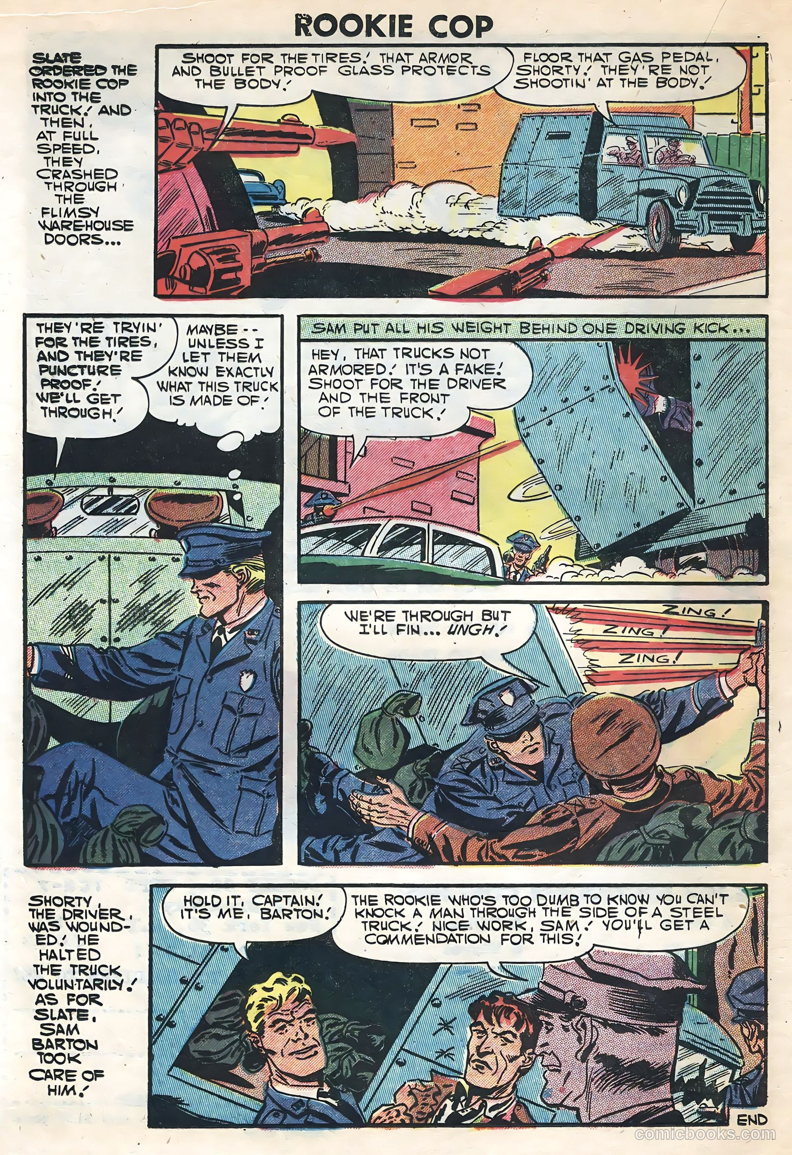 Rookie Cop #32 (1957) — page 16 of 36