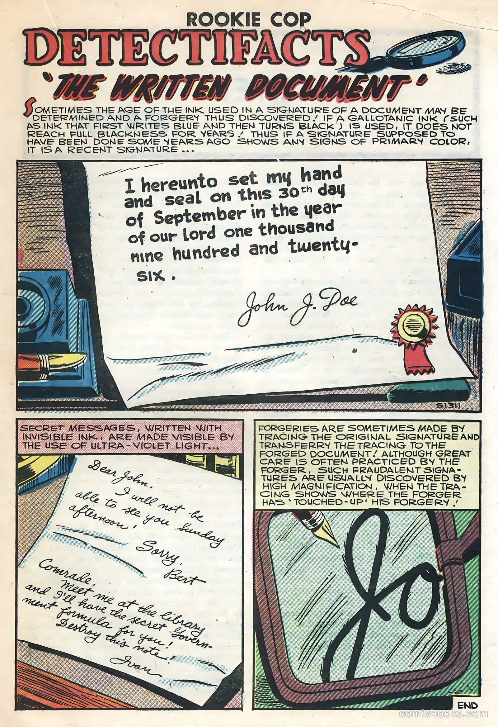 Rookie Cop #32 (1957) — page 17 of 36