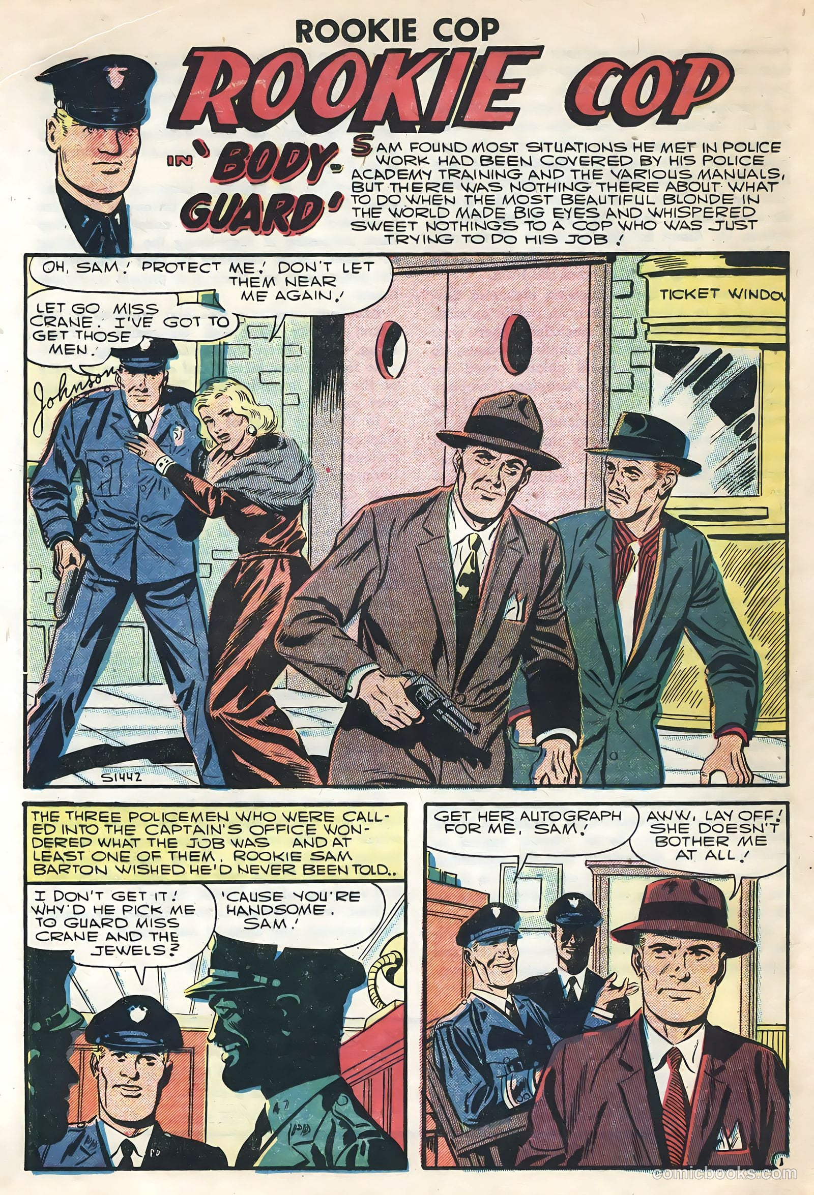 Rookie Cop #32 (1957) — page 20 of 36