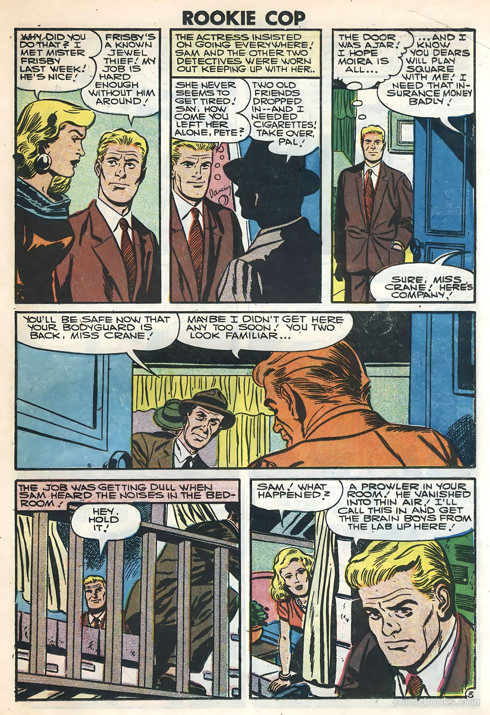 Rookie Cop #32 (1957) — page 23 of 36
