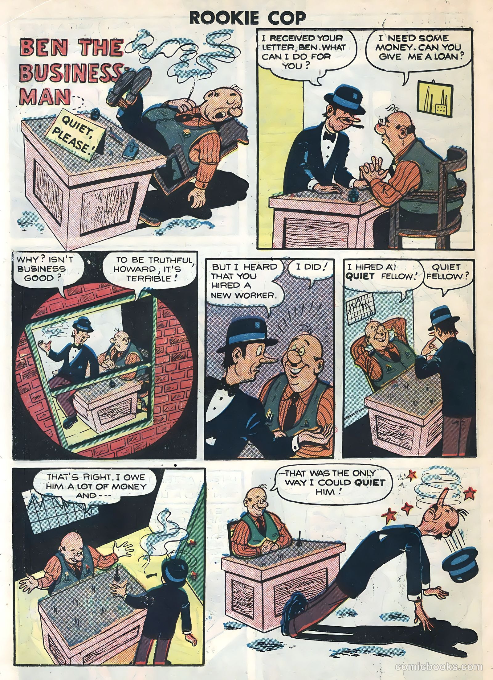 Rookie Cop #32 (1957) — page 26 of 36
