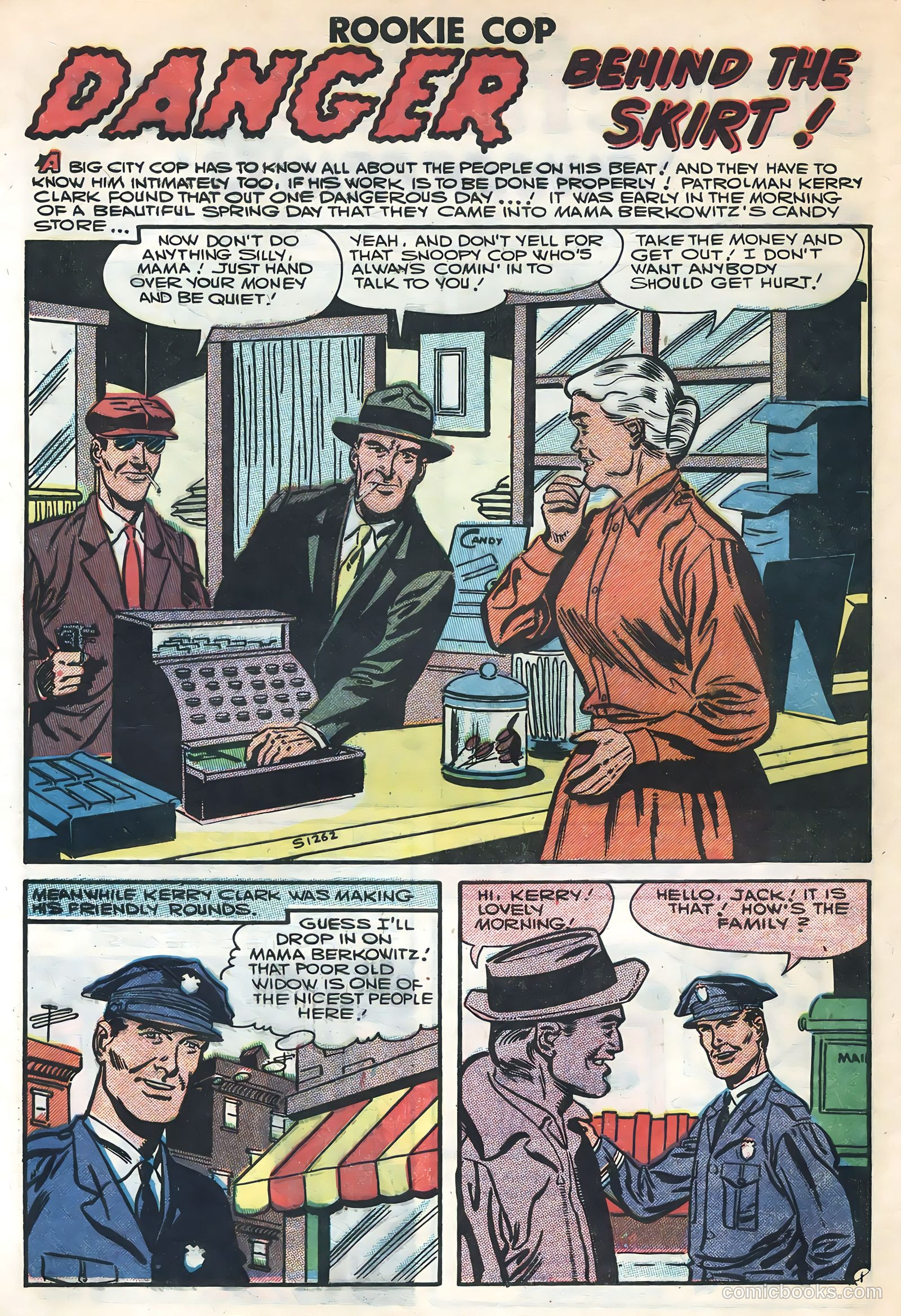 Rookie Cop #32 (1957) — page 28 of 36