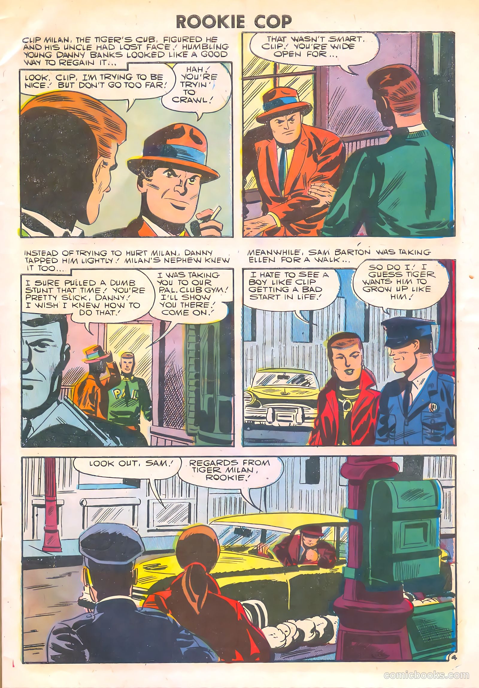 Rookie Cop #33 (1957) — page 7 of 36