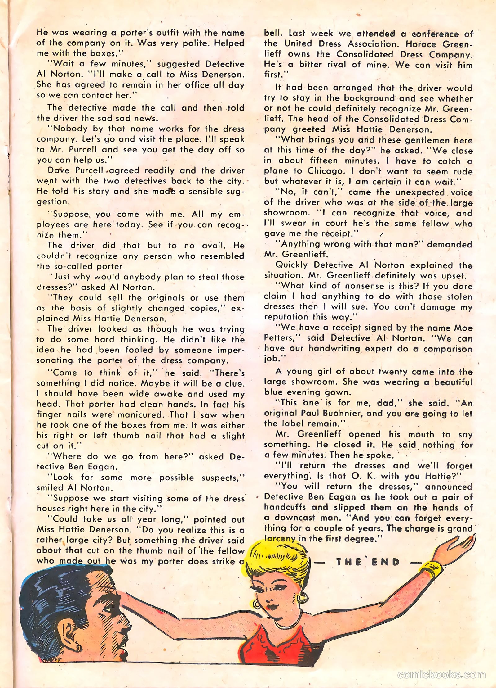 Rookie Cop #33 (1957) — page 21 of 36