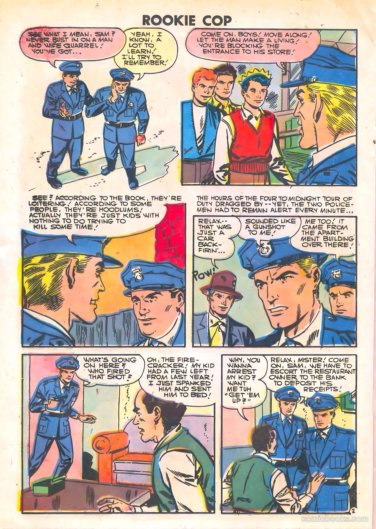 Rookie Cop #33 (1957) — page 24 of 36