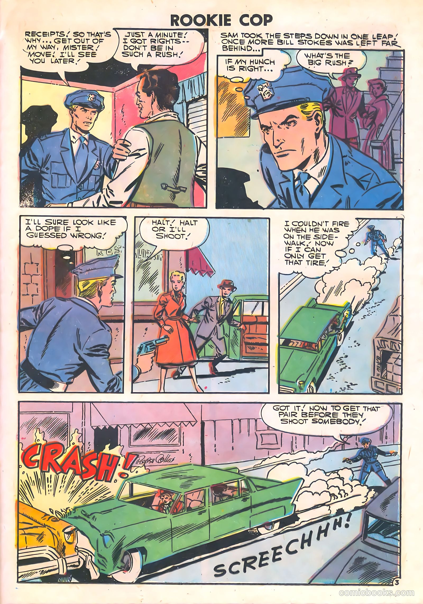 Rookie Cop #33 (1957) — page 25 of 36