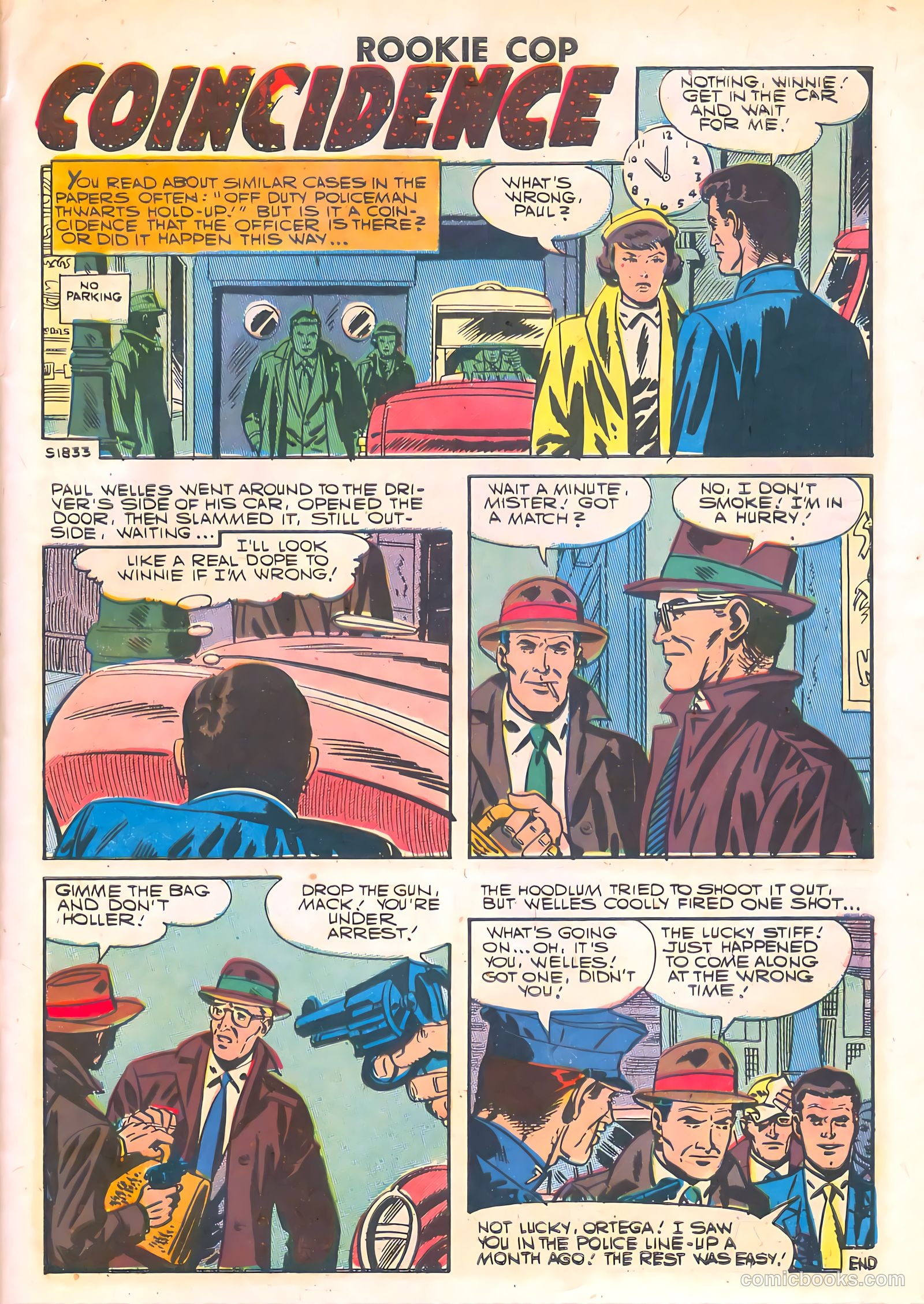 Rookie Cop #33 (1957) — page 27 of 36