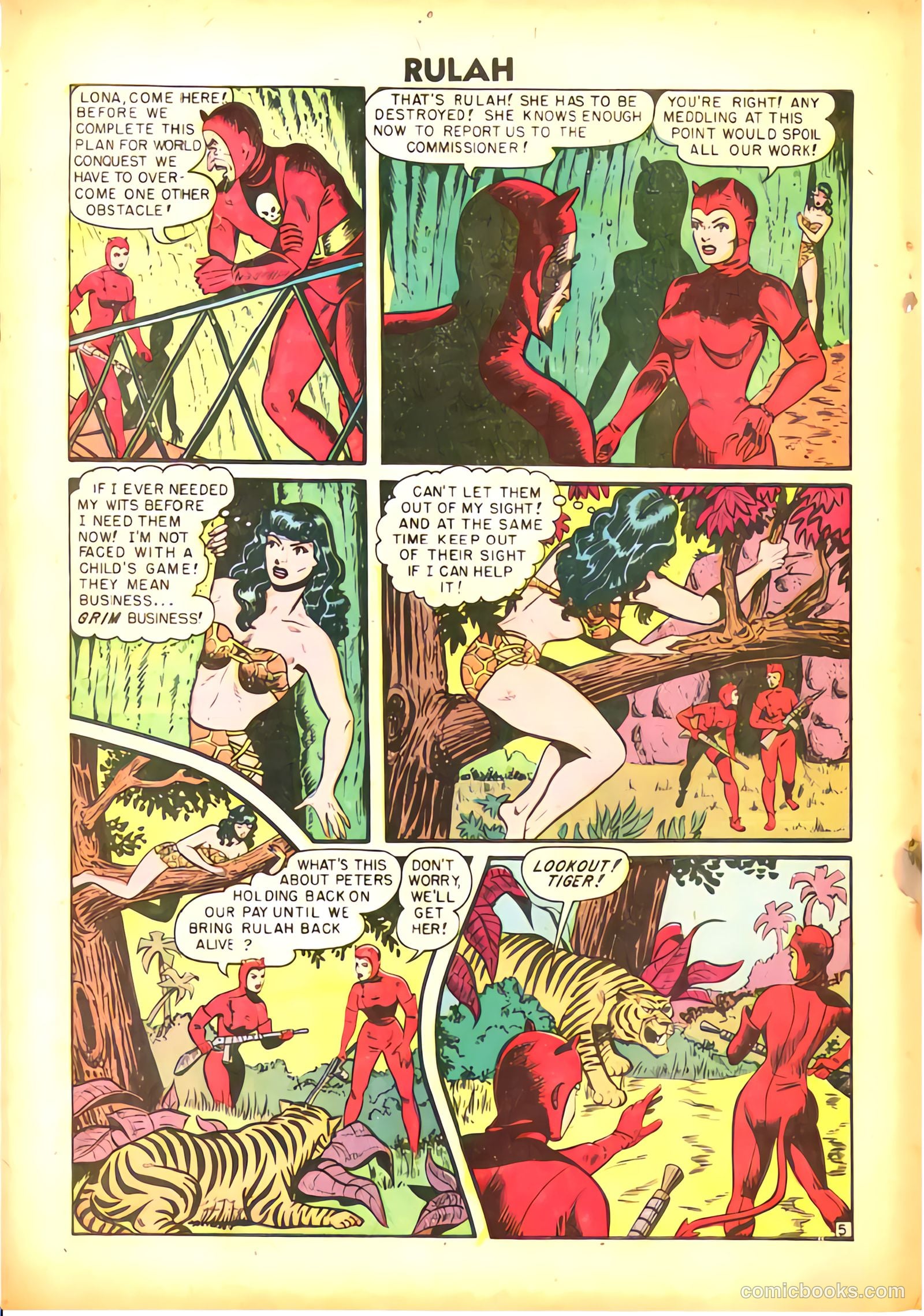 Rulah #19 (1948) — page 7 of 37