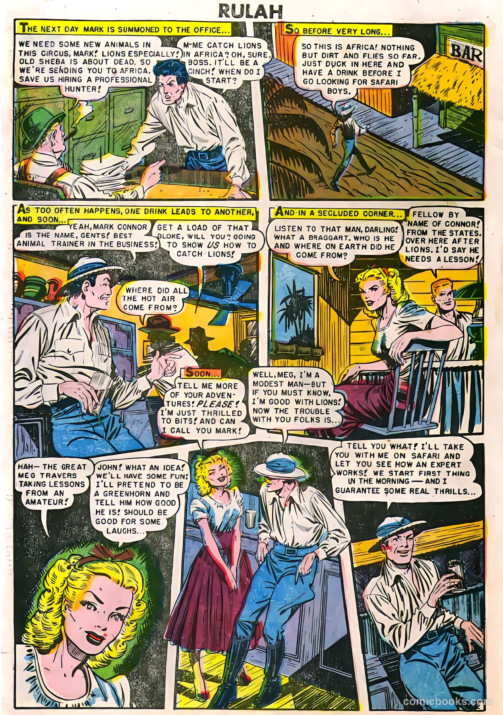 Rulah #23 (1949) — page 30 of 36