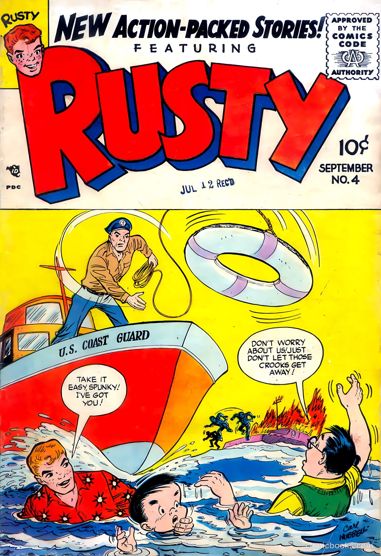 Rusty #4 cover