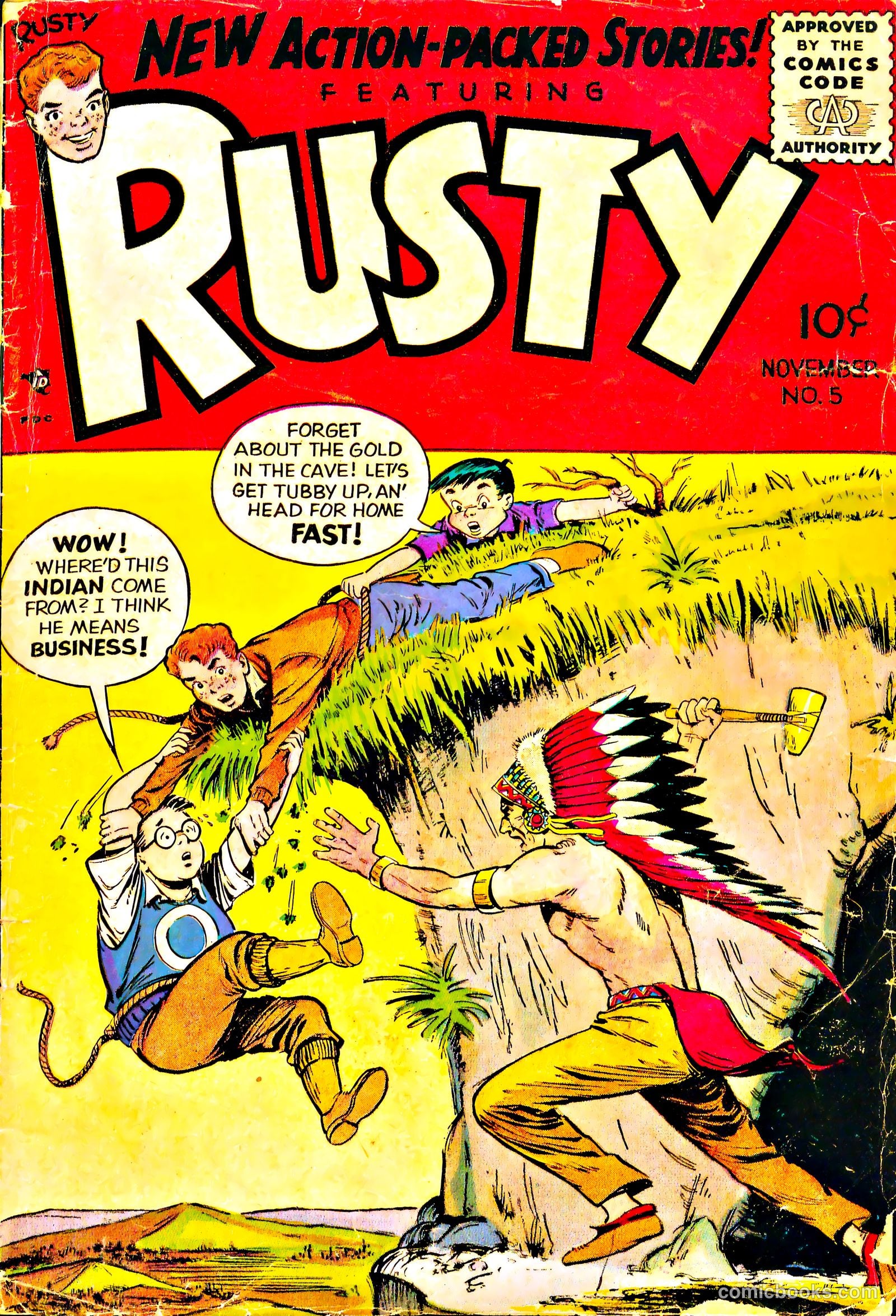 Rusty #5 cover