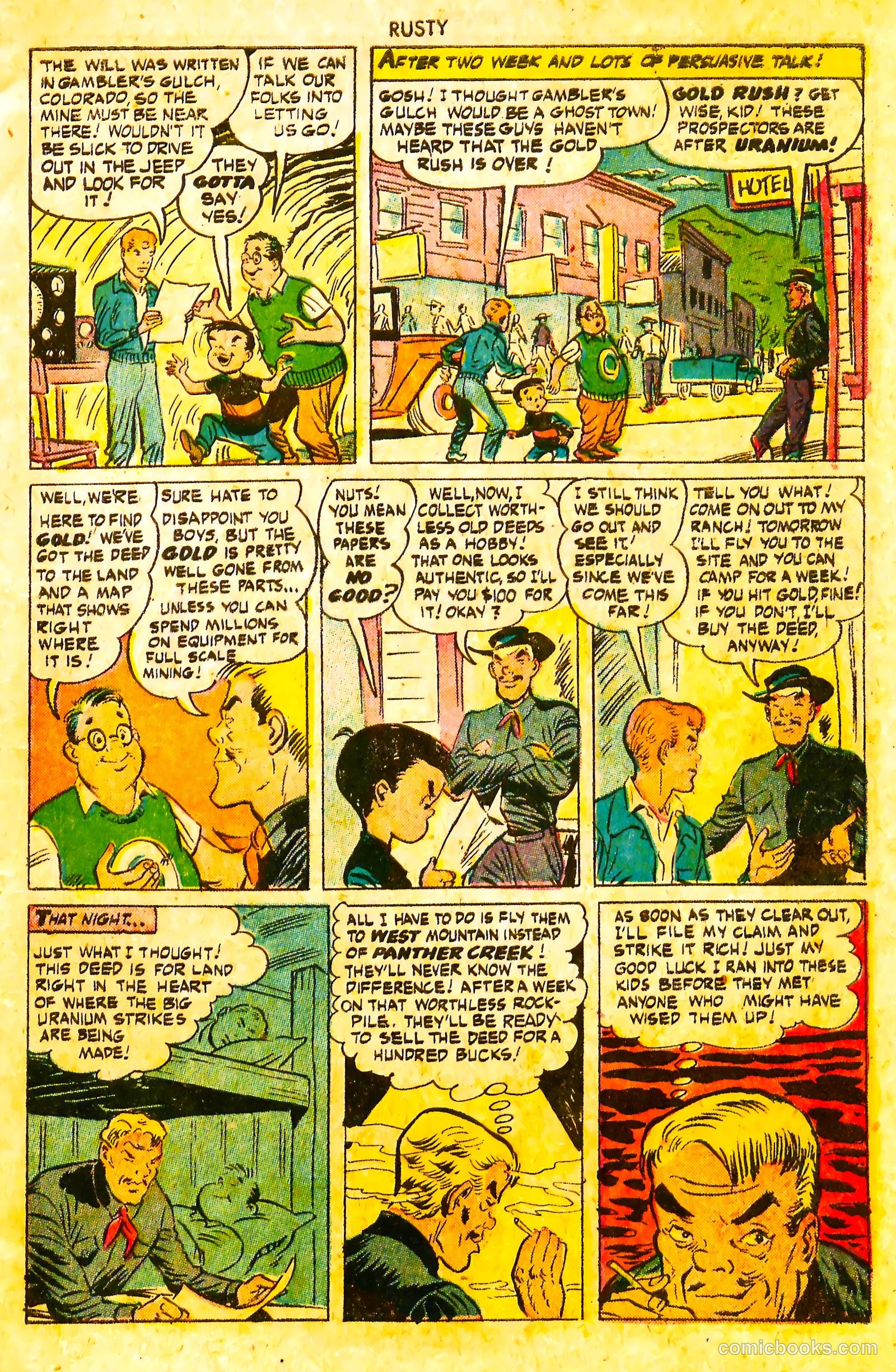 Rusty #5 (1955) — page 5 of 36