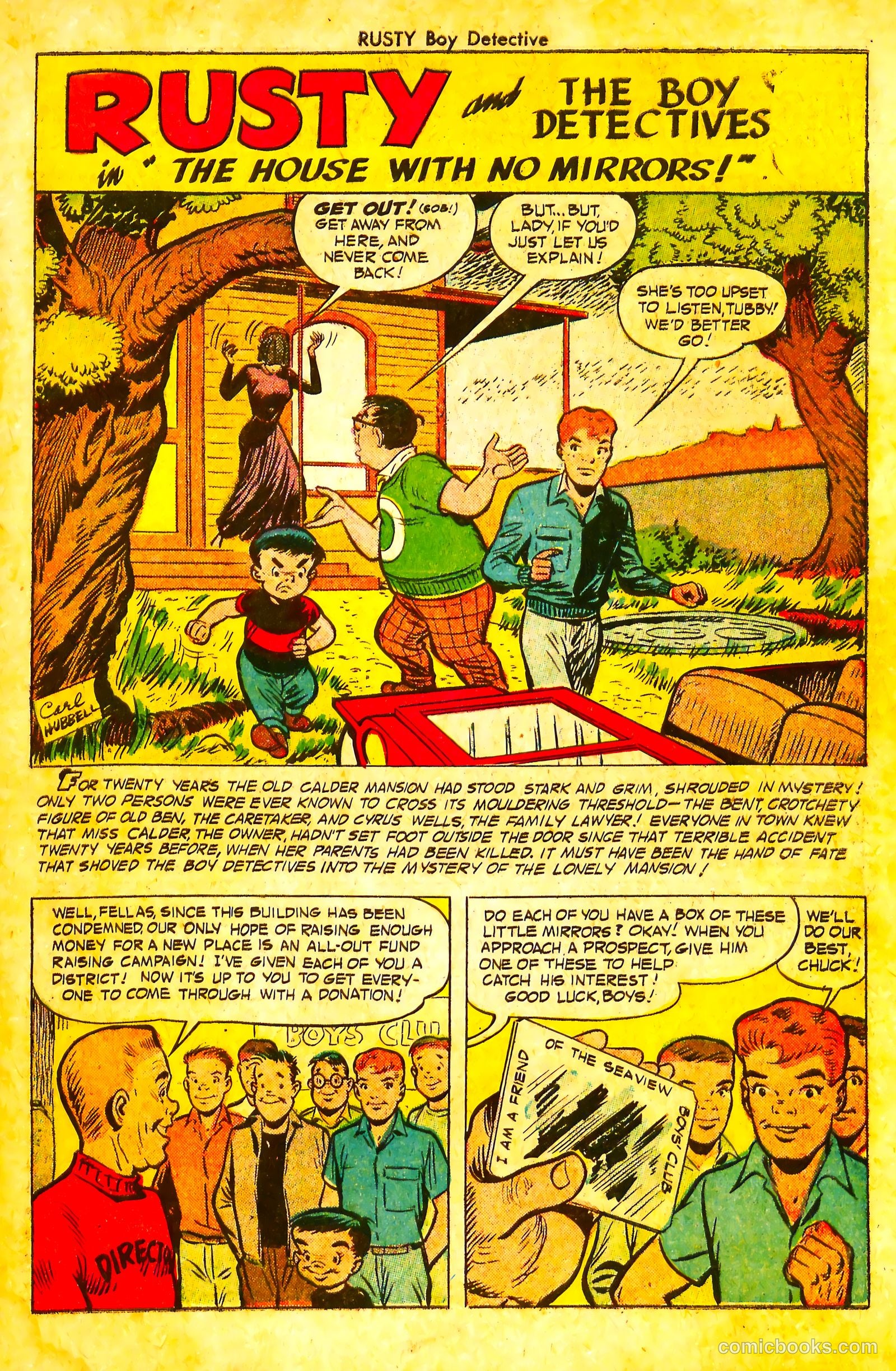 Rusty Boy Detective #3 (1955) — page 3 of 36