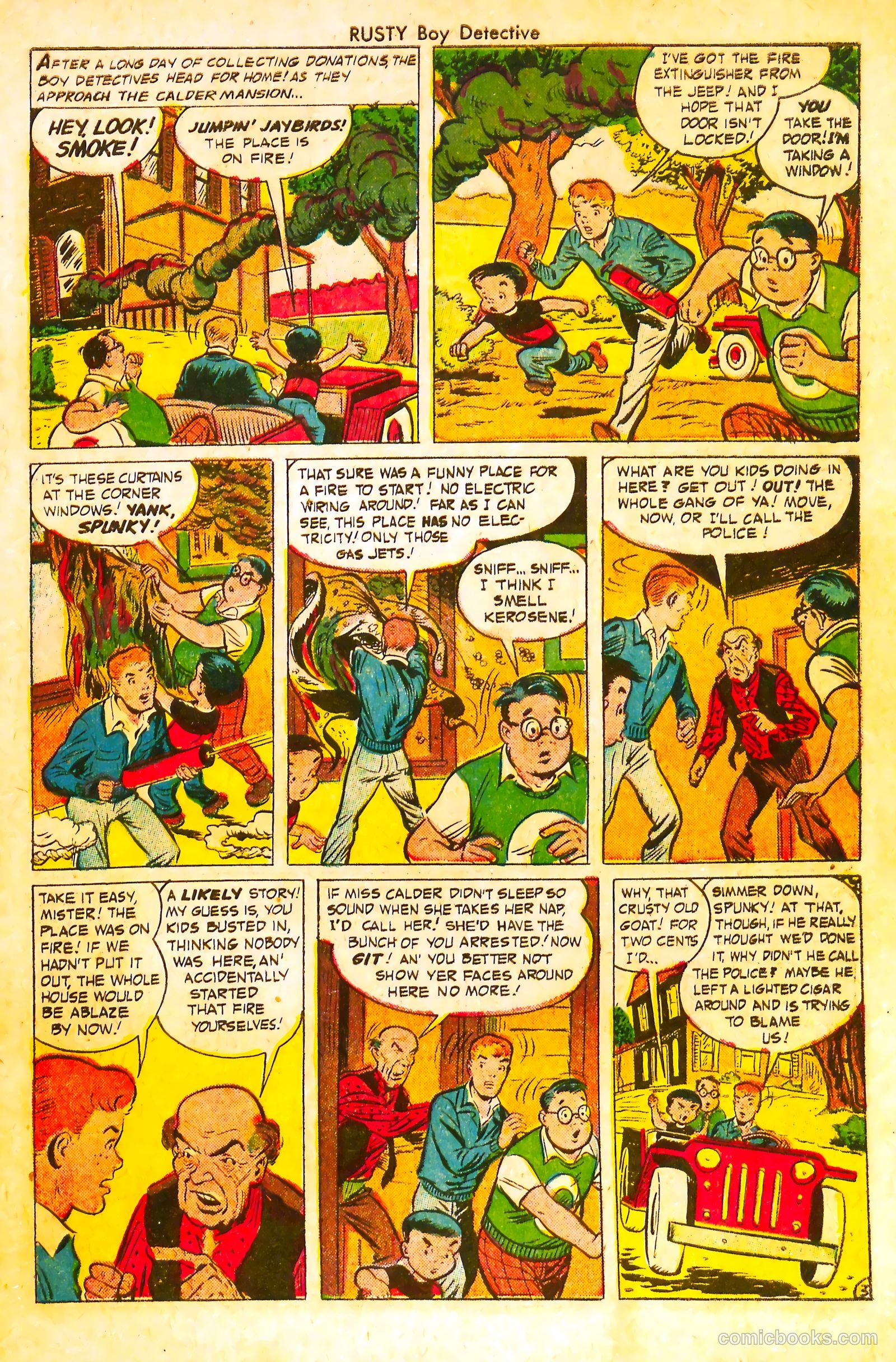 Rusty Boy Detective #3 (1955) — page 5 of 36