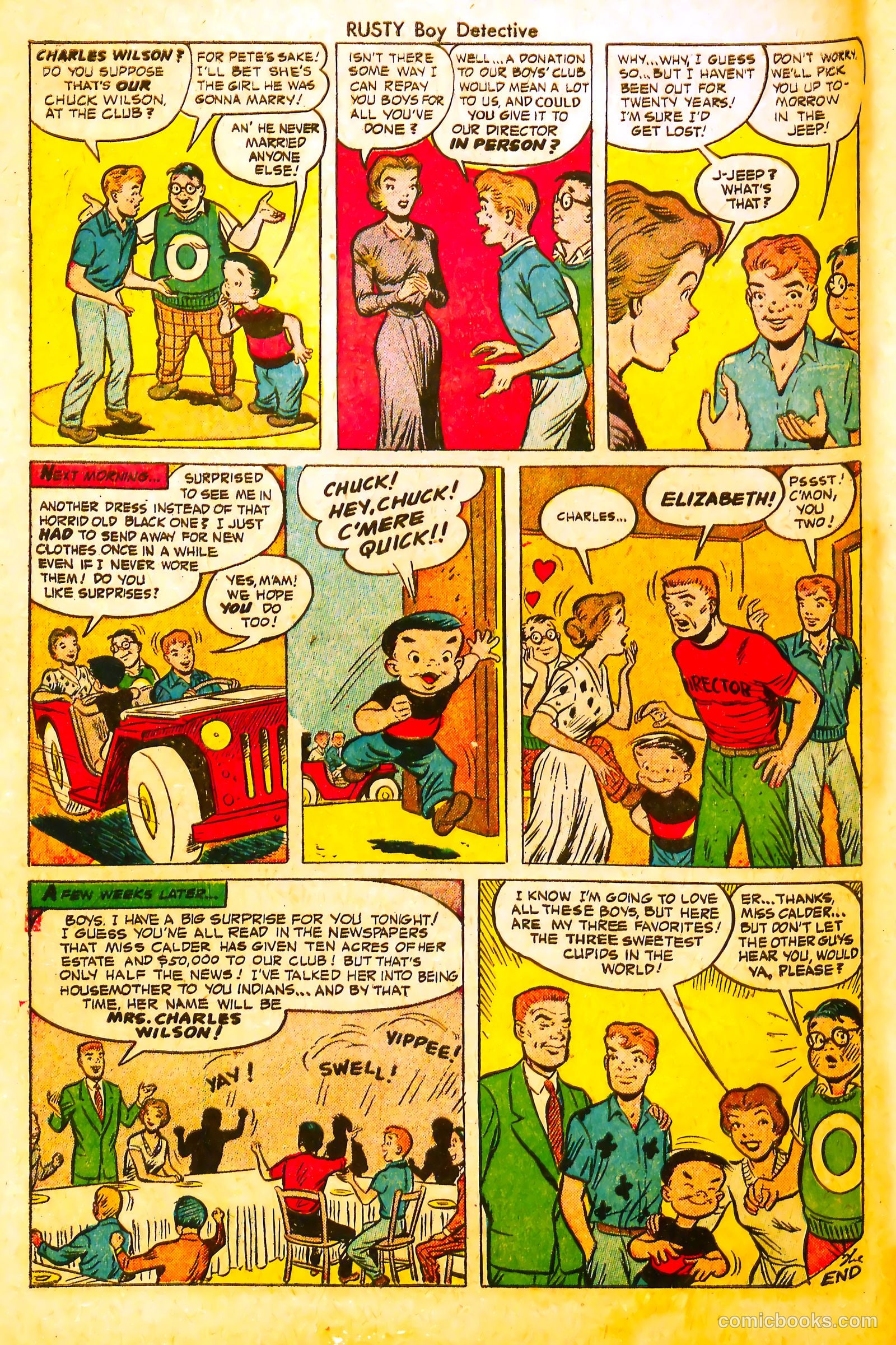 Rusty Boy Detective #3 (1955) — page 10 of 36