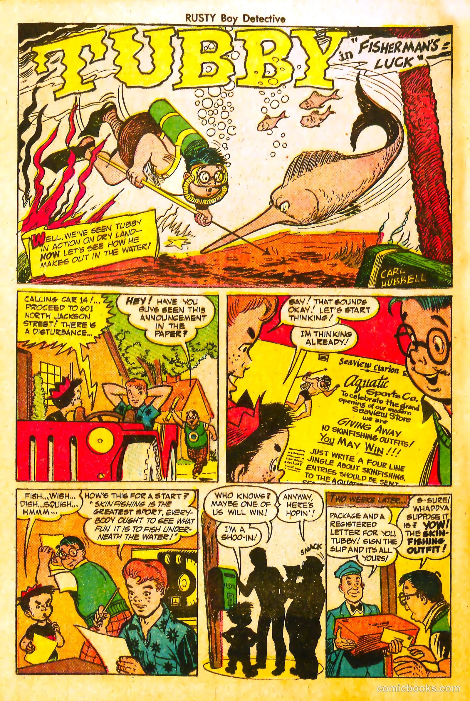 Rusty Boy Detective #3 (1955) — page 12 of 36