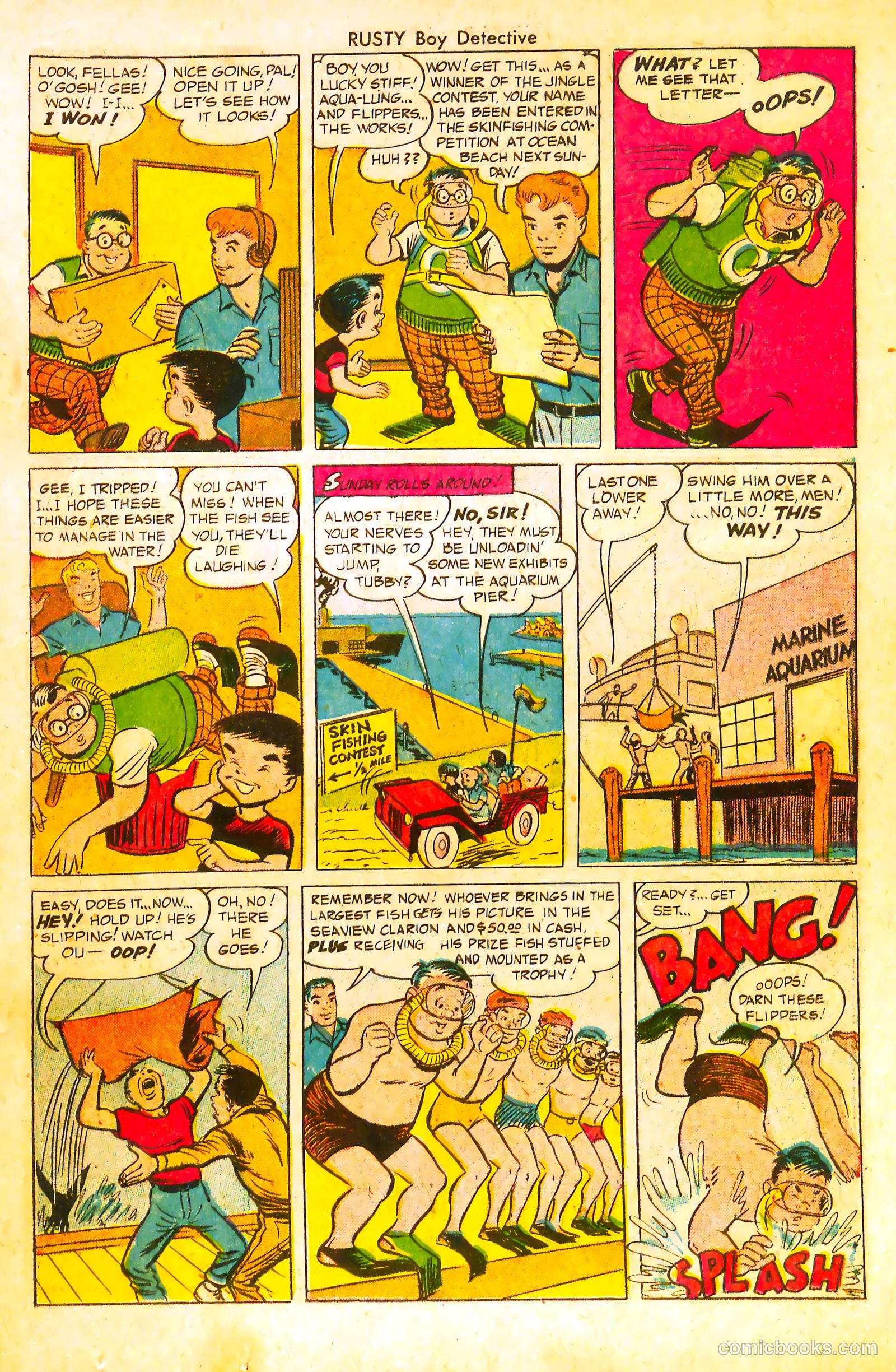 Rusty Boy Detective #3 (1955) — page 13 of 36